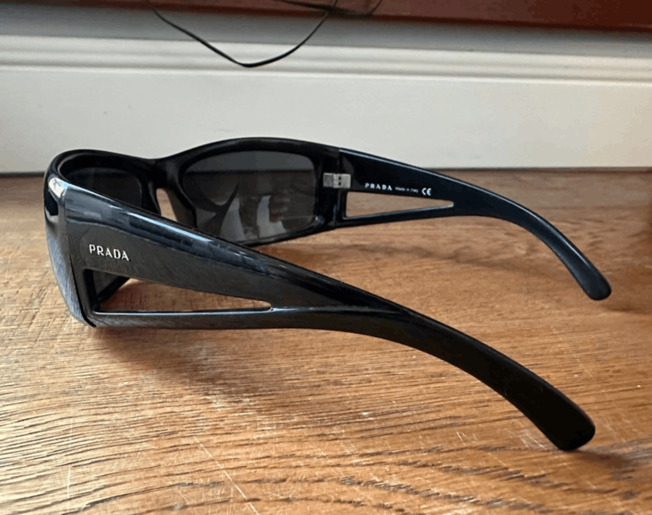 Prada PRADA Sunglasses Flame 2004 Star Mask Fire Chrome Silver Size ONE SIZE - 4 Thumbnail