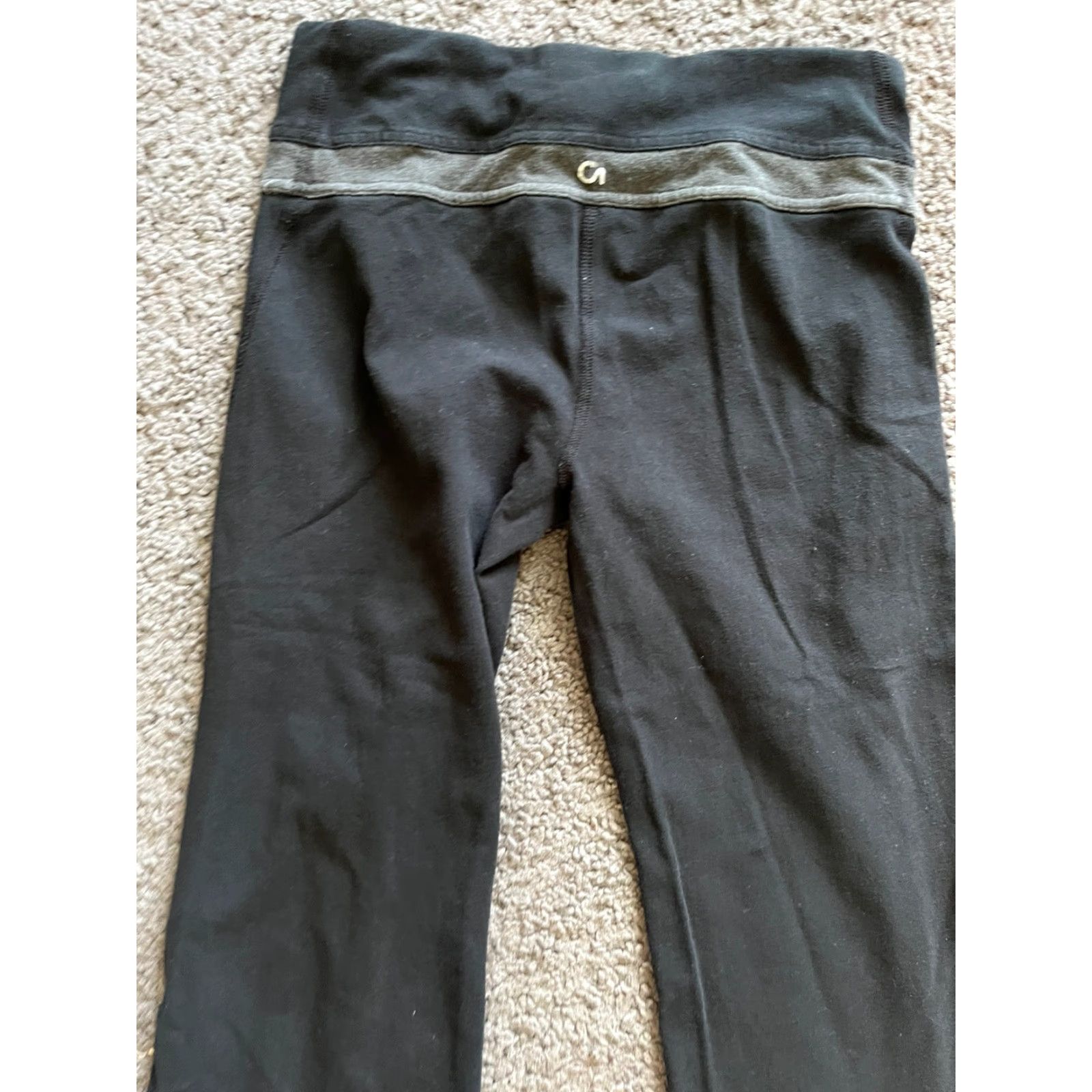 Gap Gap Fit Leggings Women S Black Pull On Cropped Athletic Skinny 90s? Size 28" / US 6 / IT 42 - 2 Thumbnail