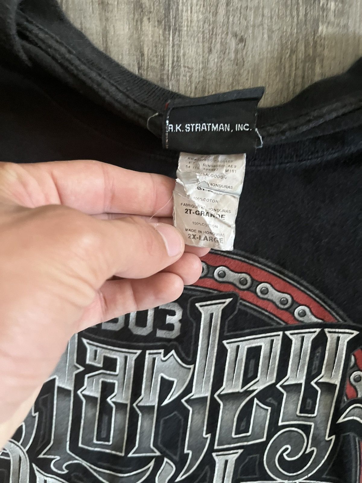 Harley Davidson Vintage y2k Harley Davidson Tee Size US XXL / EU 58 / 5 - 2 Thumbnail
