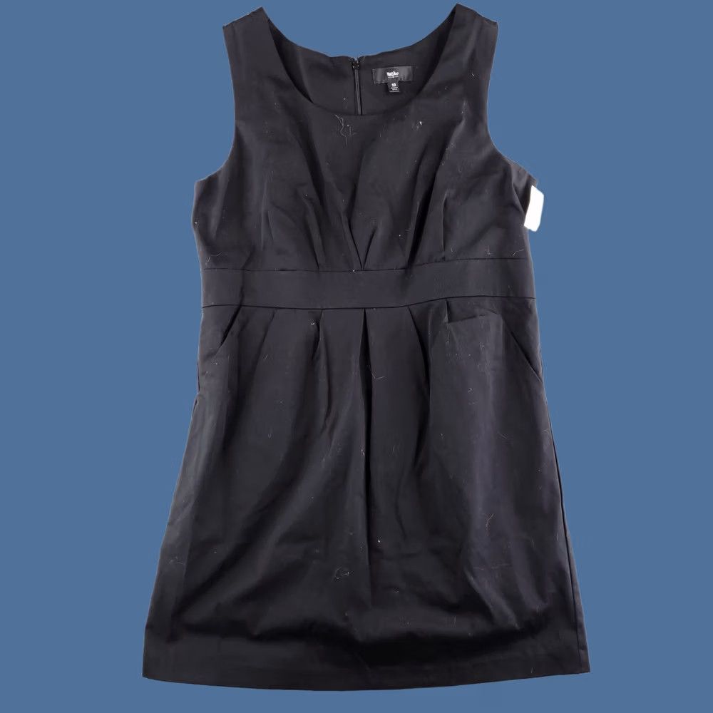 Mossimo Mossimo Dress Womens 18 Black Above Knee Casual Cotton Stretch A-Line Mini Short 100% Authentic Mens Womens Girls Boys Size XXL / US 16-18 / IT 52-54 - 1 Thumbnail