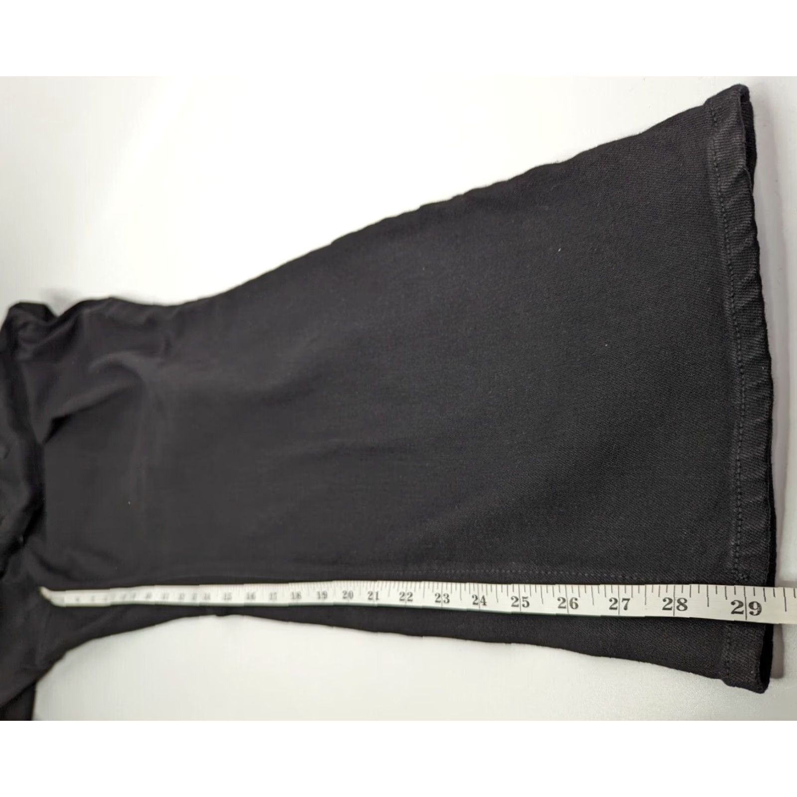 Old Navy Old Navy Jeans Black 30 Women's High Rise Straight Leg Denim 5-Pocket Regular Size 30 Stretch Size 30" / US 8 / IT 44 - 6 Thumbnail