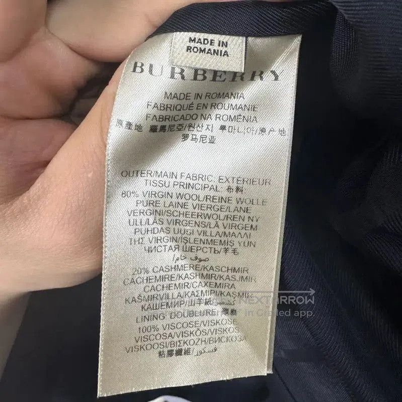 Burberry Burberry Black Wool Long Coat for Men. Size US M / EU 48-50 / 2 - 4 Thumbnail