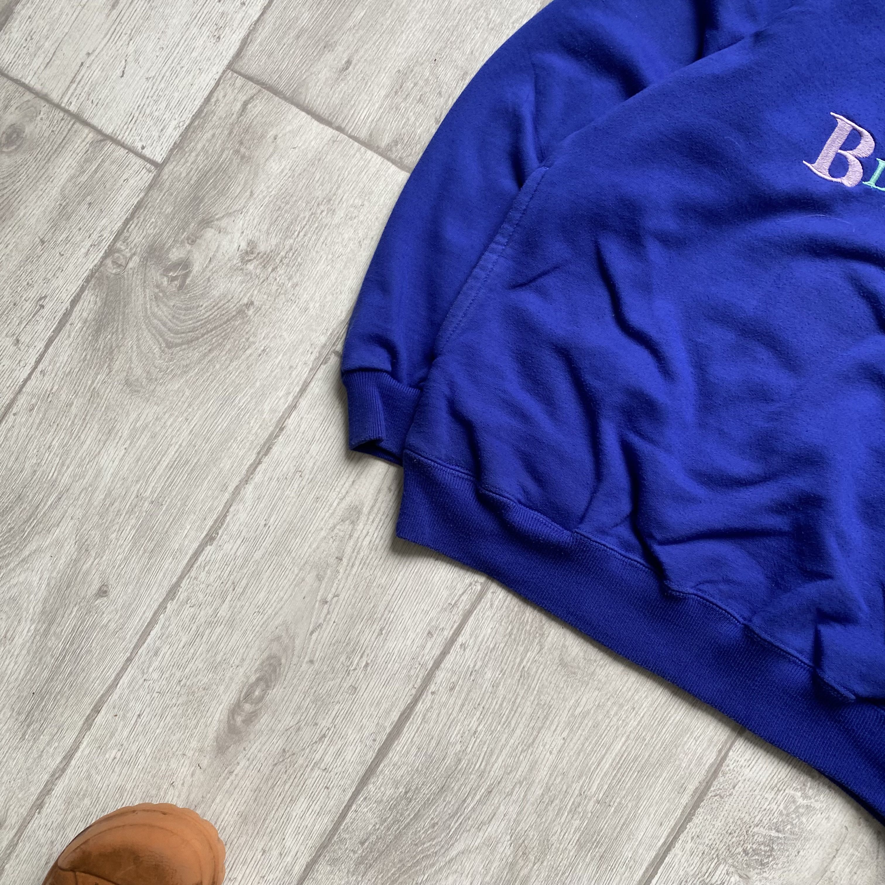 Hanes ⛷️ Vintage 80s Canada Whistler Skiing Zip Sweatshirt Size US M / EU 48-50 / 2 - 3 Thumbnail