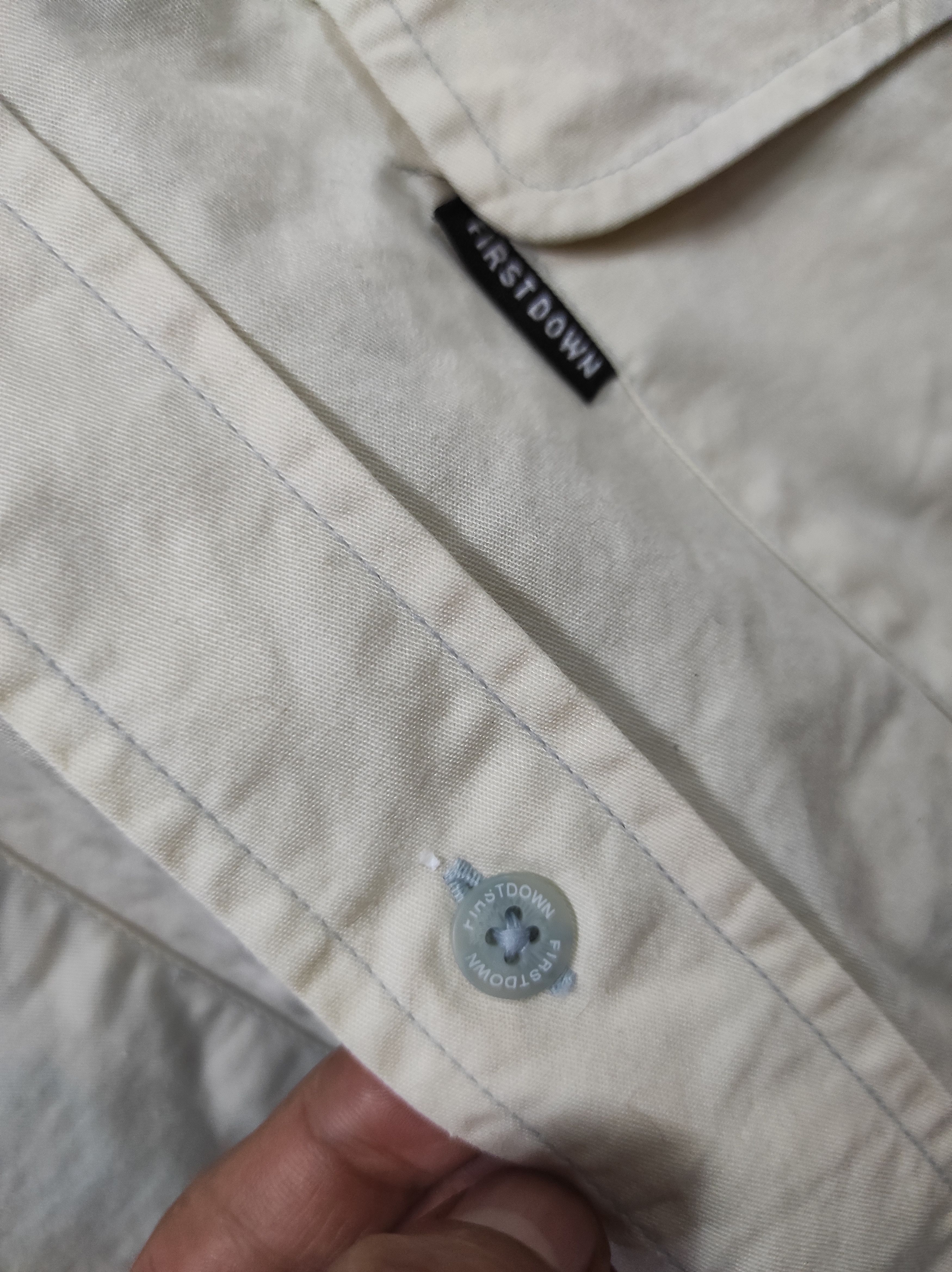 FIRST DOWN DOUBLE POCKET SHIRT BUTTON UP