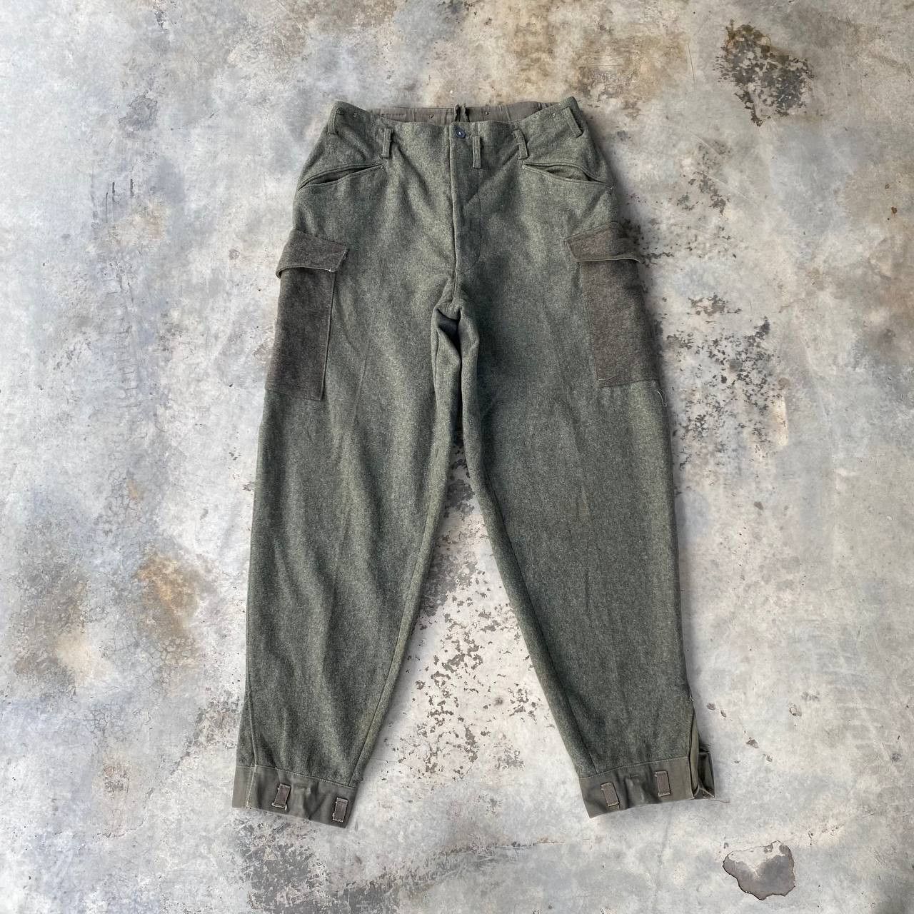 Vintage Extreme Rare Authentic WWI 1918 Military Wool Trousers Size US 34 / EU 50 - 1 Thumbnail