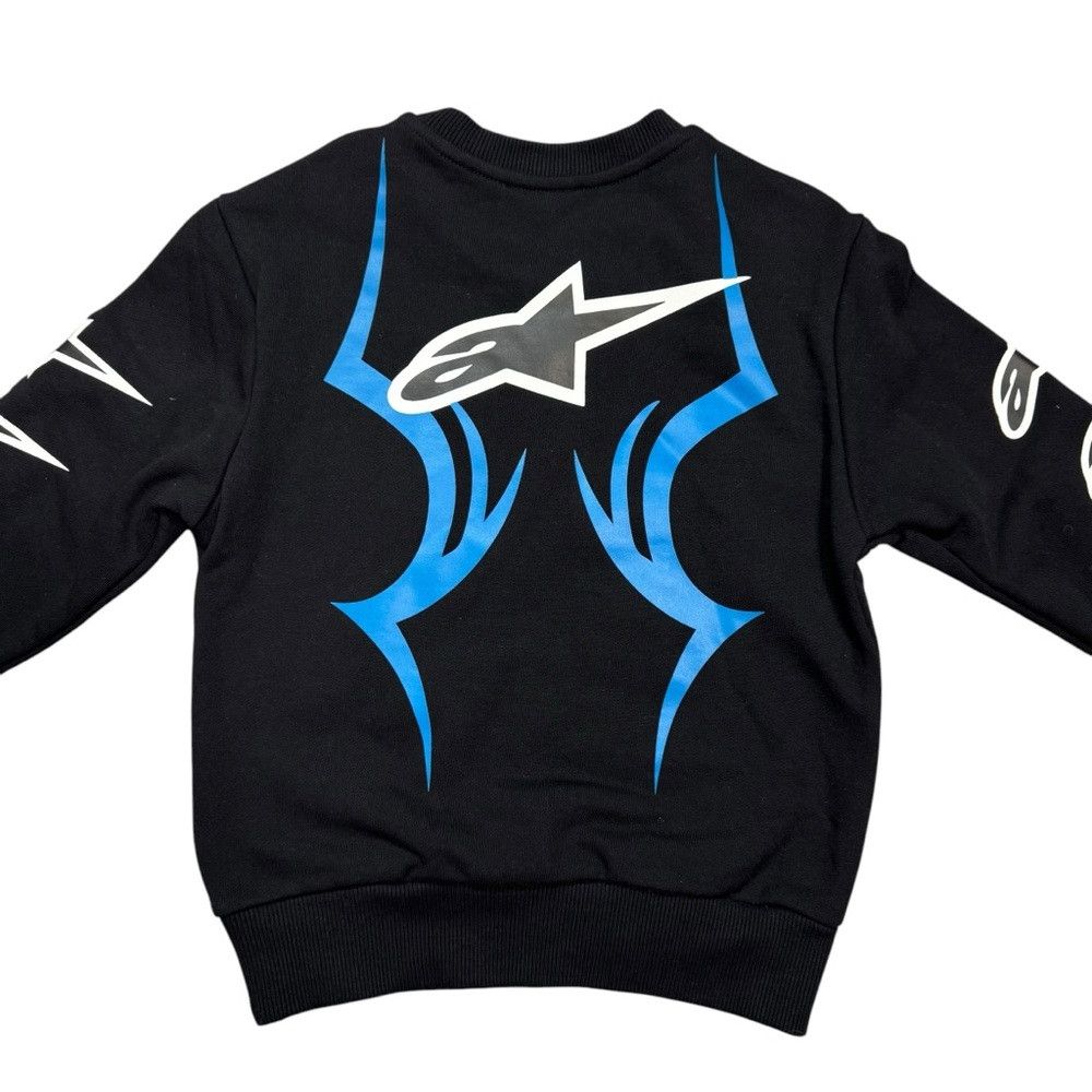 Diesel NWT New $125 Diesel ASTARS OVER Black Sweatshirt Size 4 Size US XXS / EU 40 - 4 Thumbnail