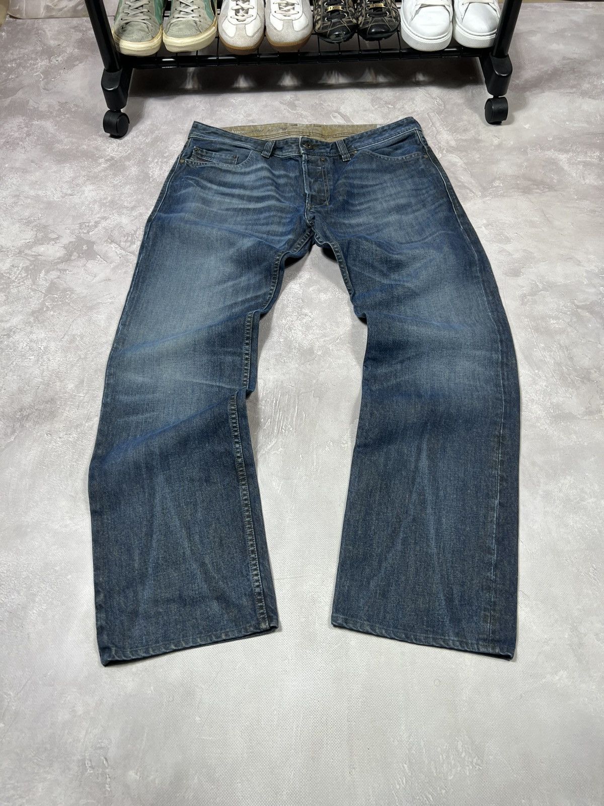 Diesel Vintage Diesel Junya Watanabe Style Baggy Jeans Size US 34 / EU 50 - 1 Thumbnail