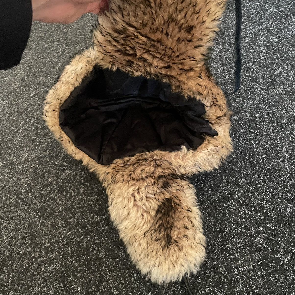 Japanese Brand × Vintage Y2K Faux Fur Ushanka Vintage Fuzzy Warm Trapper Hat Size ONE SIZE - 3 Thumbnail