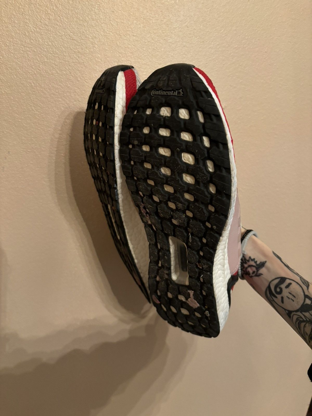 Adidas × Vintage UltraBoost 19 ‘White Scarlet’ Size US 8 / EU 41 - 5 Thumbnail