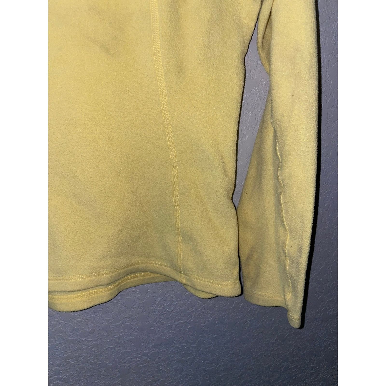 The North Face Womens The North Face 1/4 Zip Fleece Yellow Sweater XS Size XS / US 0-2 / IT 36-38 - 5 Thumbnail