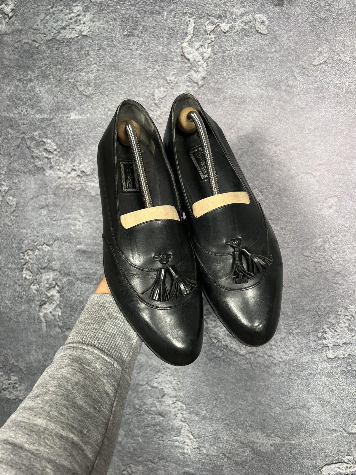 Versace Rare Vintage Gianni Versace Kittie Leather Loafers Shoes Size US 9 / EU 42 - 4 Thumbnail