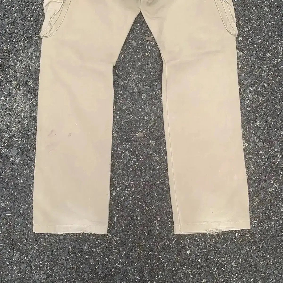Surplus Research BLUE WAY x SURPLUS TROUSERS DISTRESSED KNEE UTILITY CARGO Size US 29 - 16 Thumbnail
