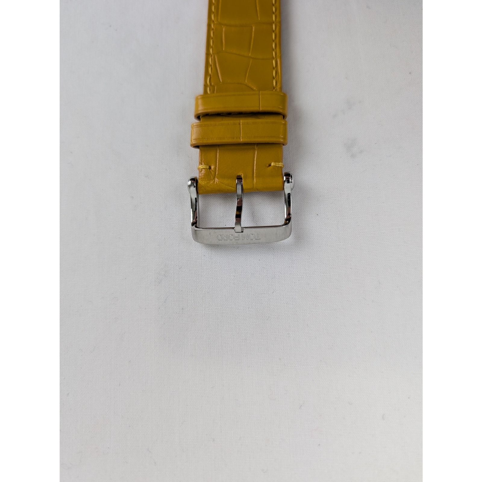 Tom Ford o1rshd1 Size: OS/ Alligator Buckle Watch Straps 21mm Brushed Size ONE SIZE - 3 Thumbnail