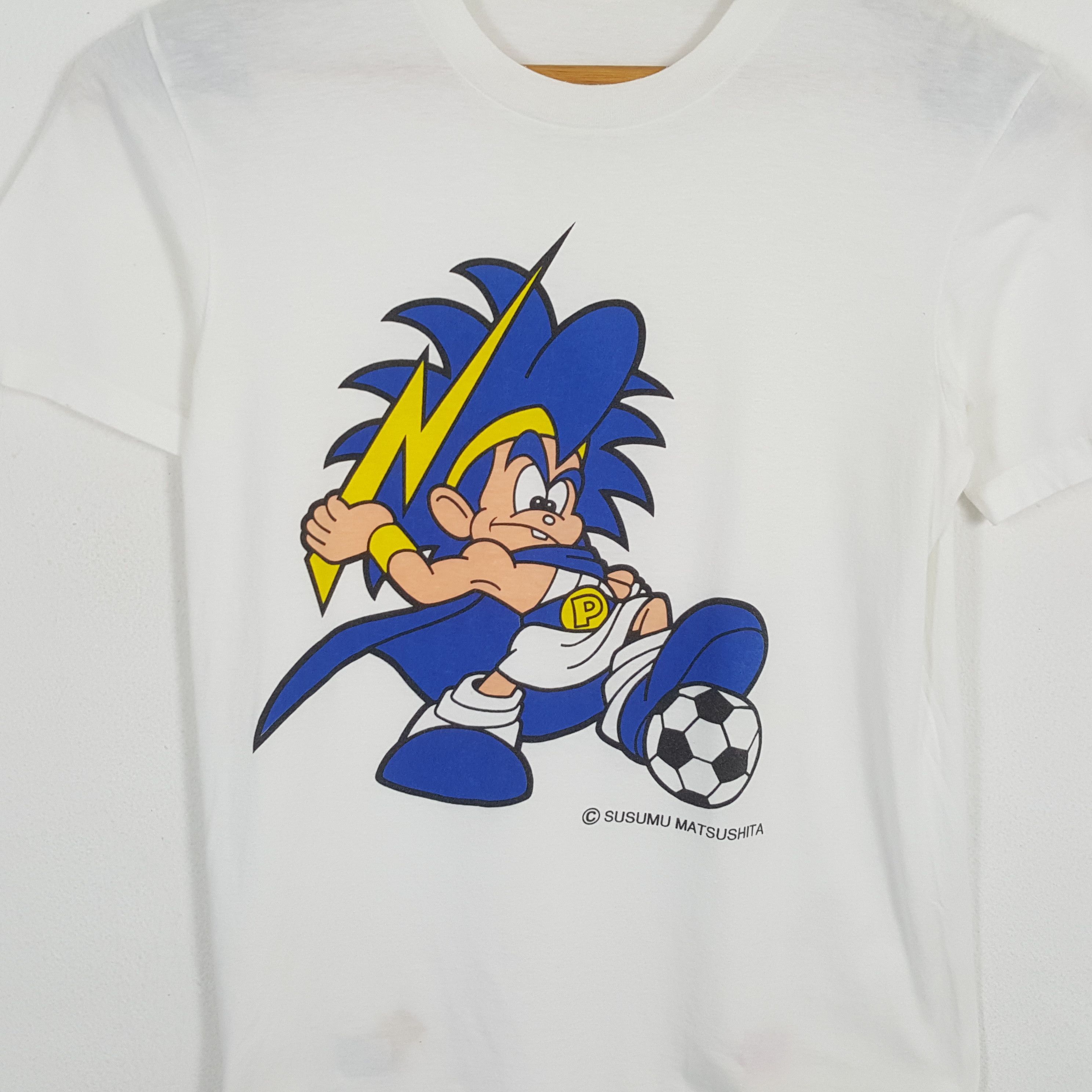 Japanese Brand × Vintage Vintage PANASONIC GAMBA OSAKA Japanese Football Club T-Shirt Size US M / EU 48-50 / 2 - 2 Thumbnail