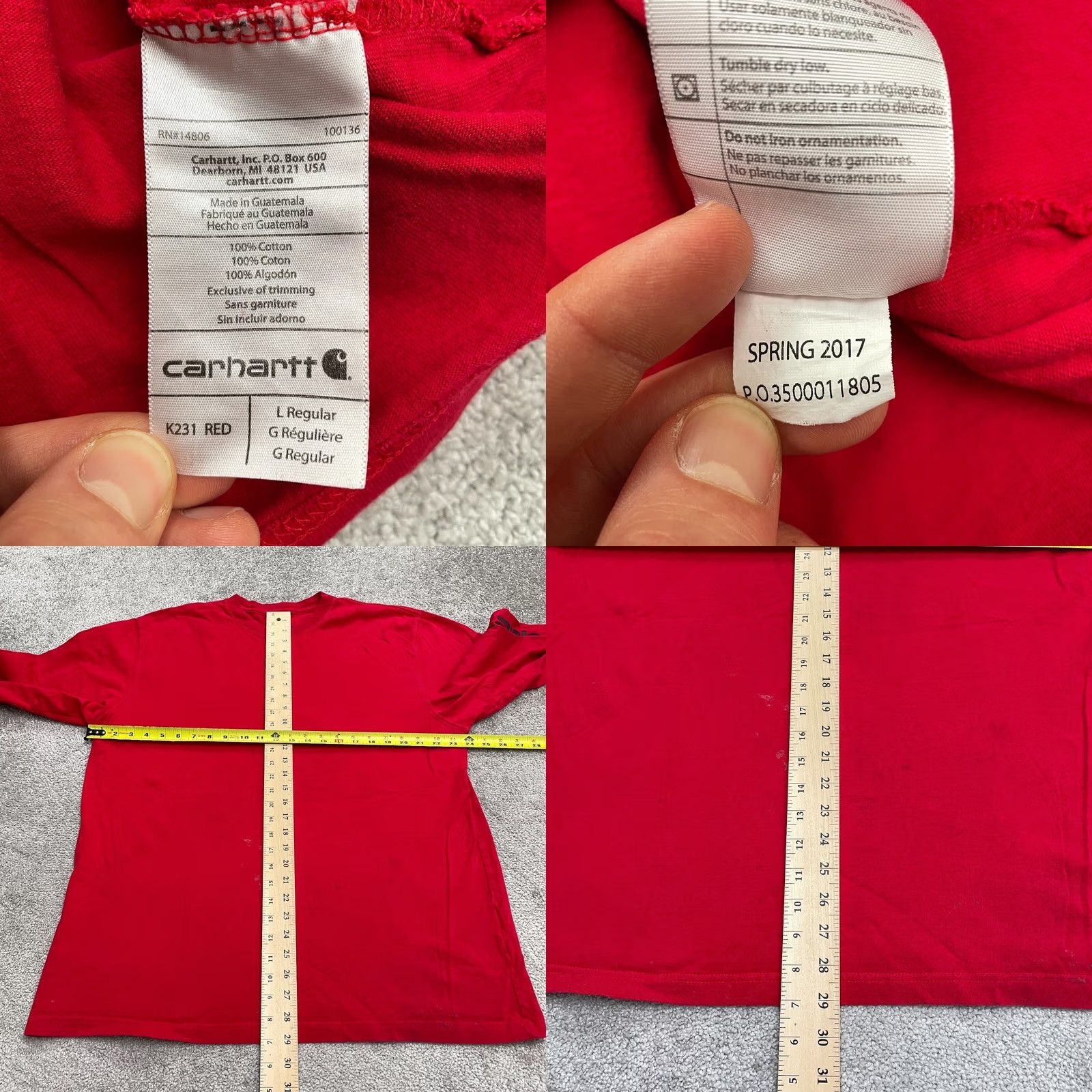 Carhartt VINTAGE? No. Size US L / EU 52-54 / 3 - 9 Thumbnail