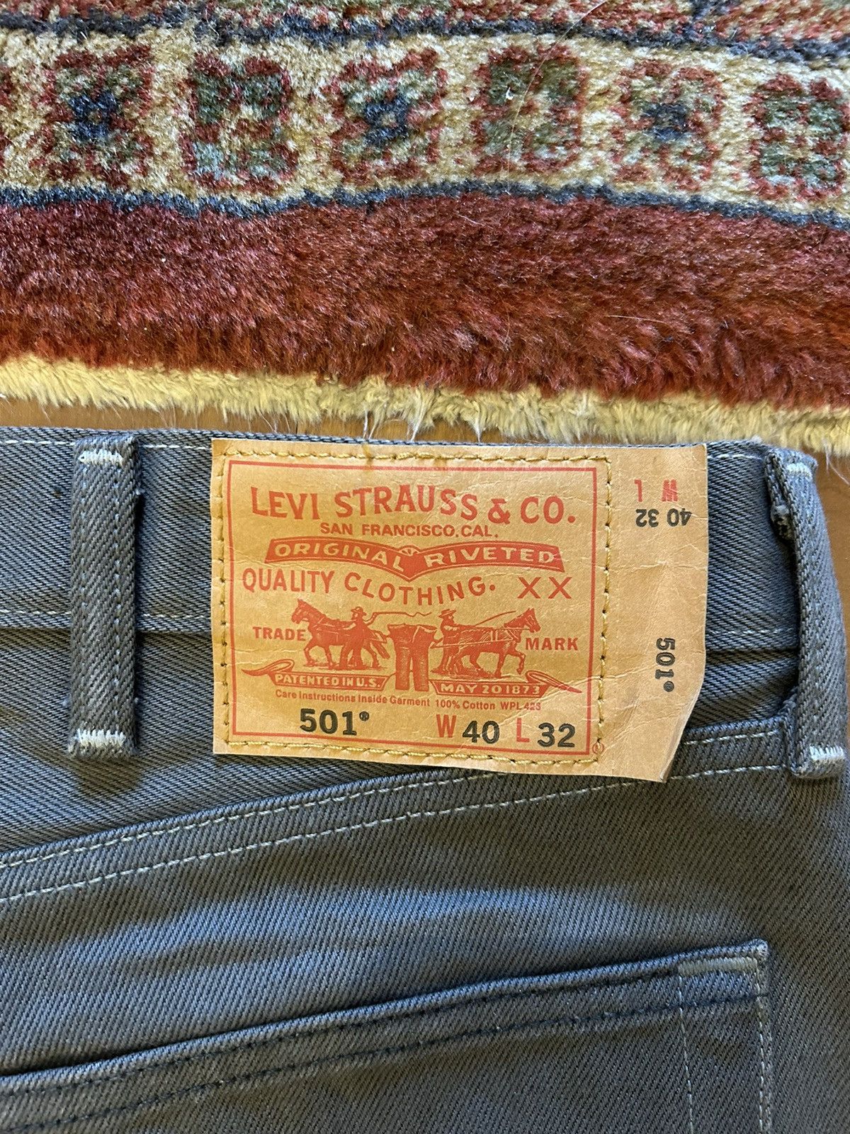 Levi's Vintage Clothing Vintage Grey Levi’s Size US 40 / EU 56 - 3 Thumbnail