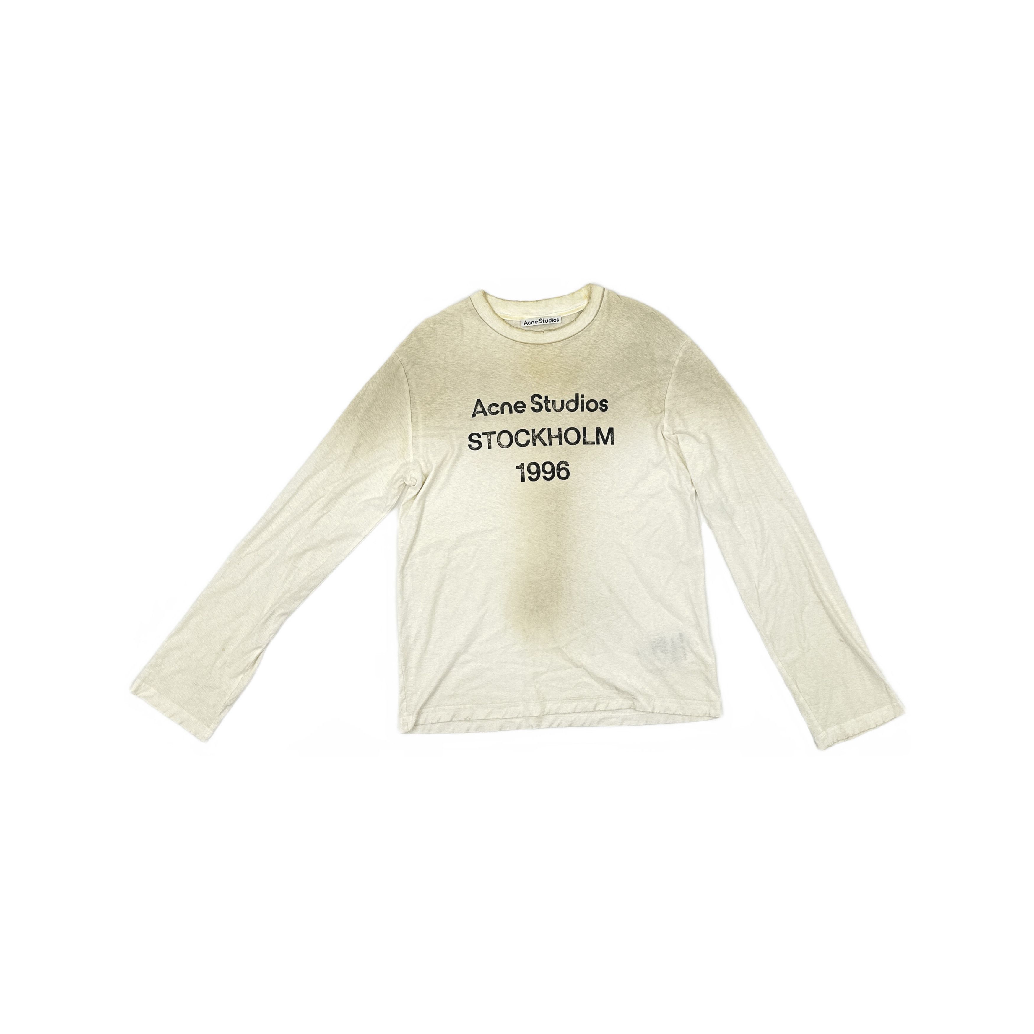 Acne Studios Acne Studios Stockholm 1996 Long sleeve T shirt size