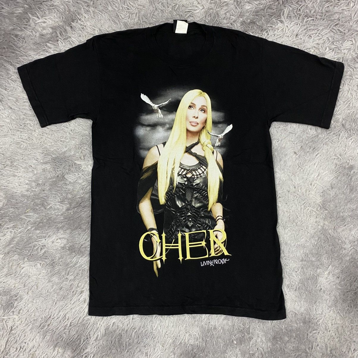 Band Tees × Giant × Vintage Vintage solo singer cher band tour Size US M / EU 48-50 / 2 - 1 Thumbnail