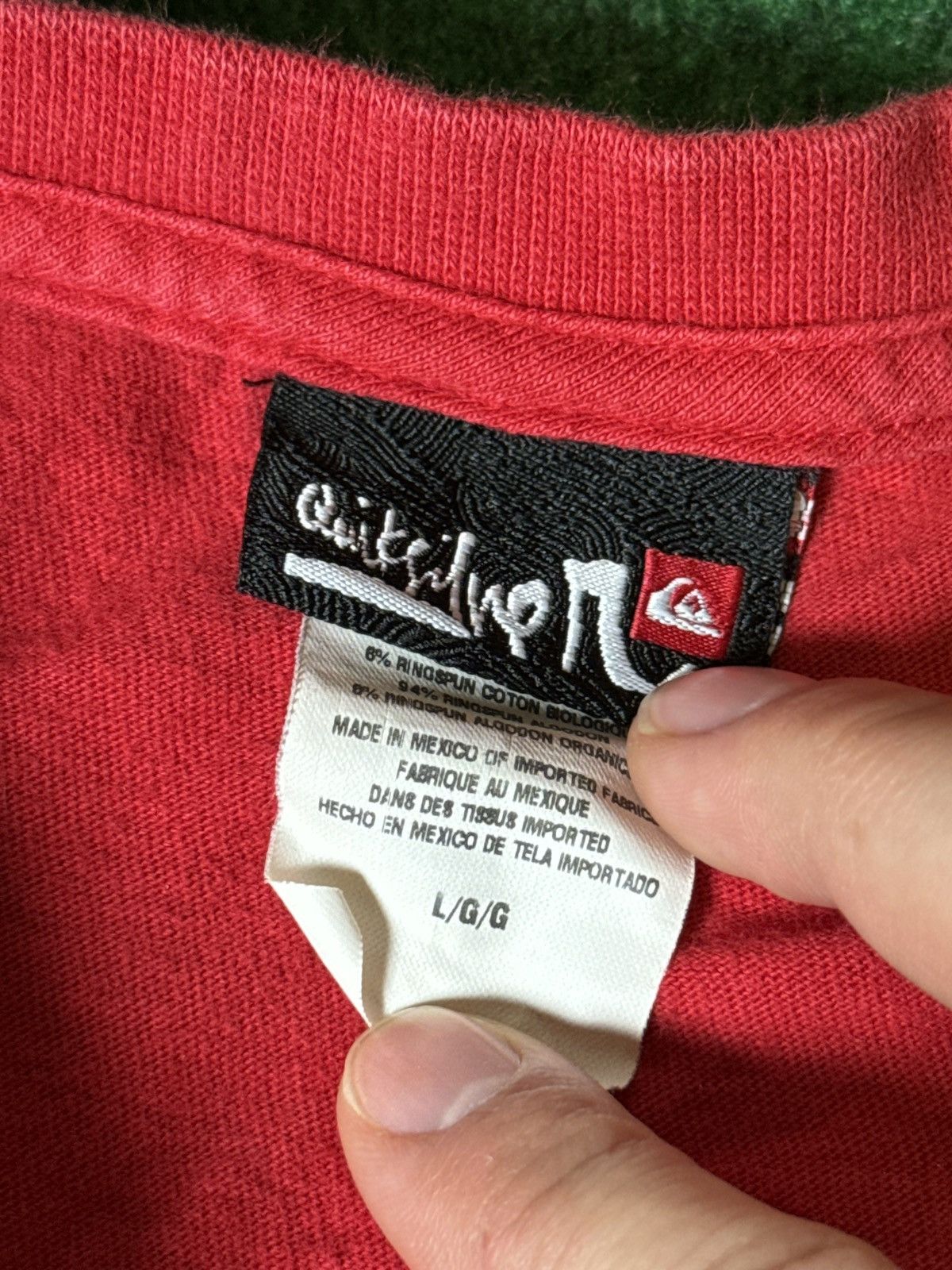 Quiksilver × Vintage Vintage Y2K Quiksilver Surfer Skater Double Sided T Shirt Size US L / EU 52-54 / 3 - 5 Thumbnail