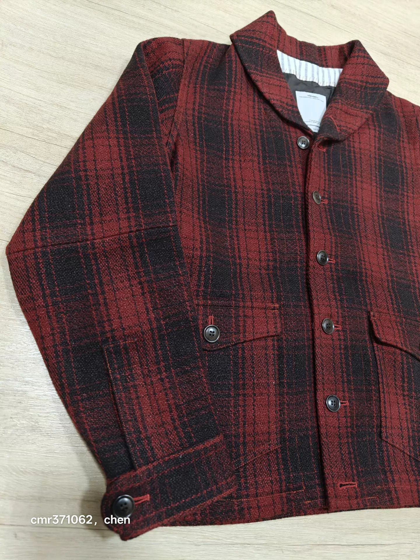 Visvim VISVIM 16AW MCKINLEY JKT BUFFALO CHECK RED3 Size US L / EU 52-54 / 3 - 2 Thumbnail