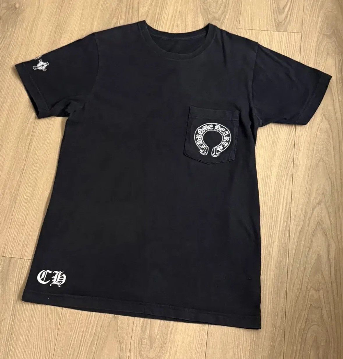 Chrome Hearts Horseshoe Pocket Tshirt Size US S / EU 44-46 / 1 - 2 Thumbnail