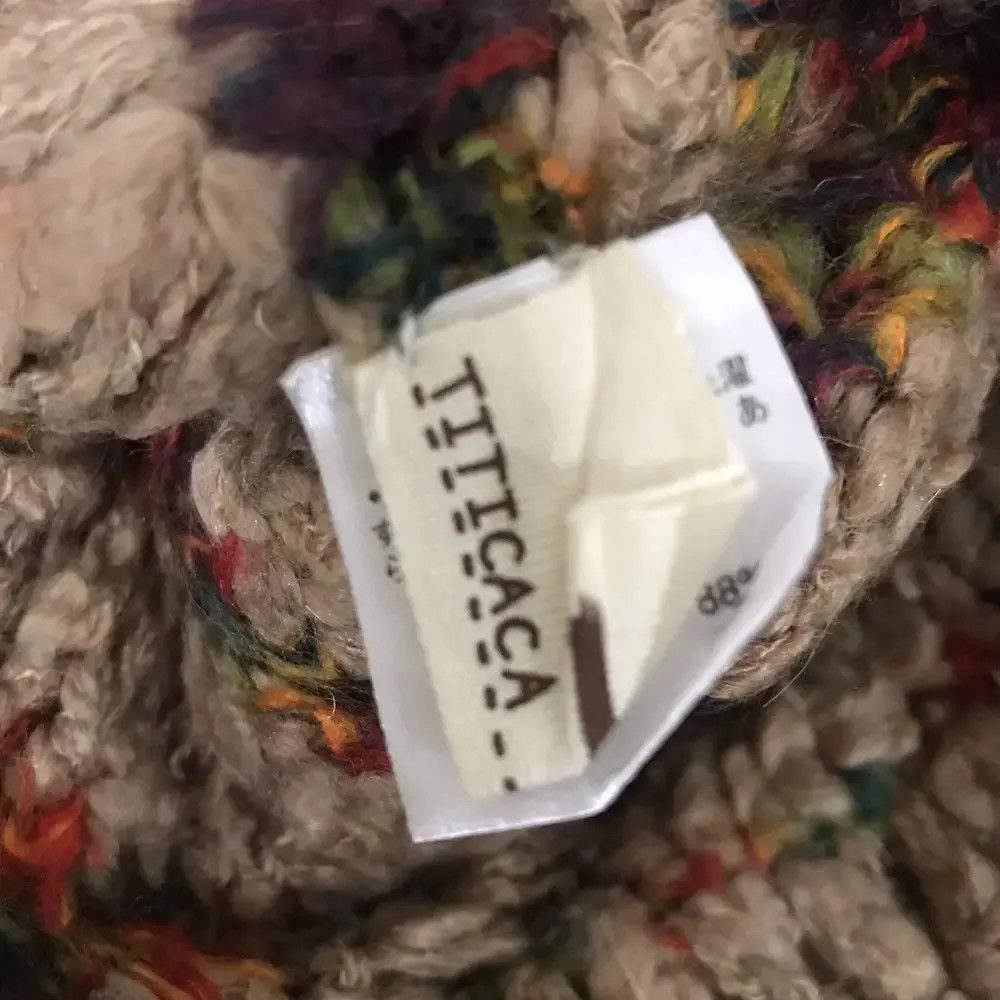 Japanese Brand Titicaca Knit Beanie Hat Size ONE SIZE - 5 Thumbnail