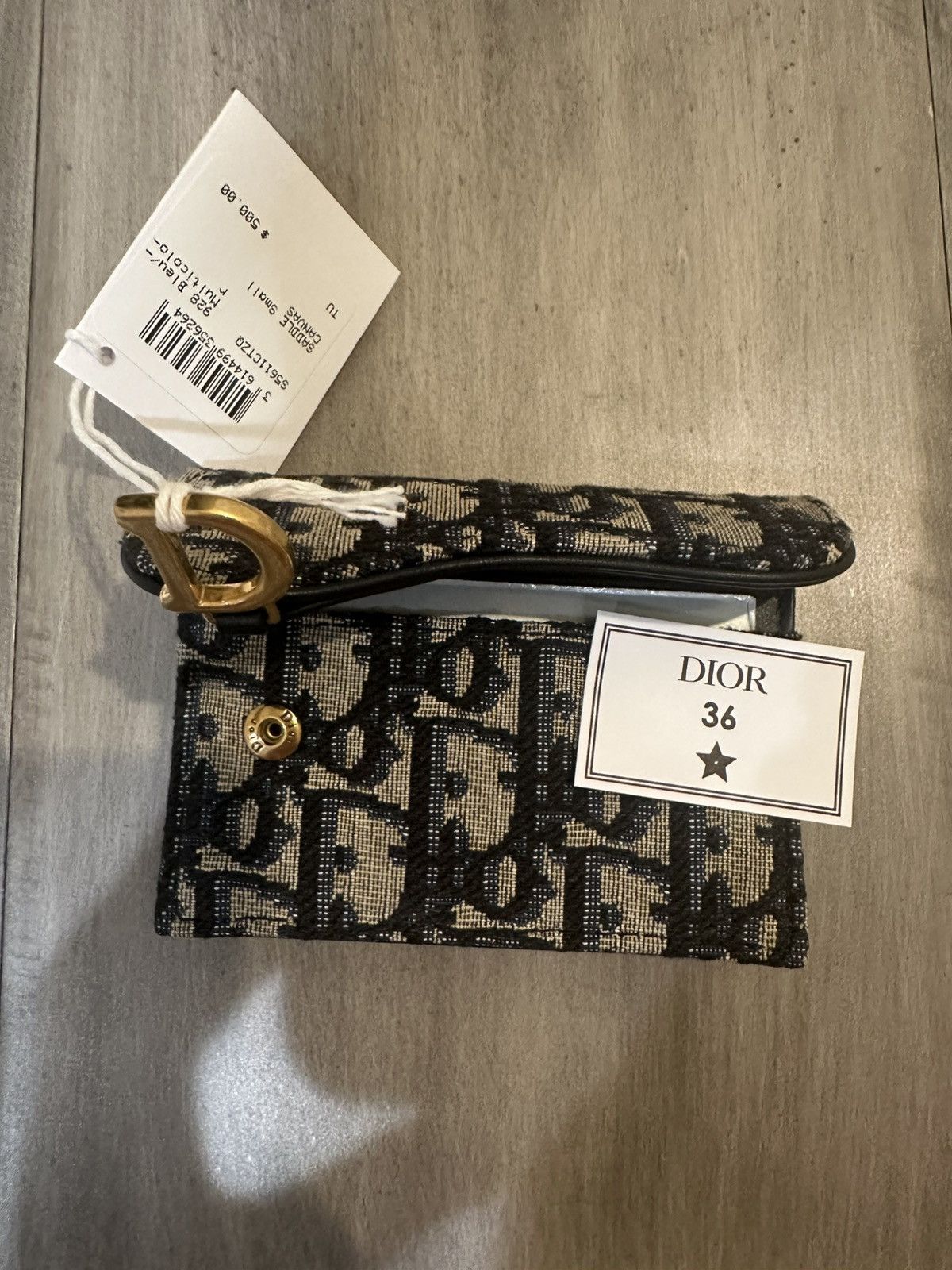 Dior Dior Saddle Bloom Card Holder Size ONE SIZE - 7 Thumbnail