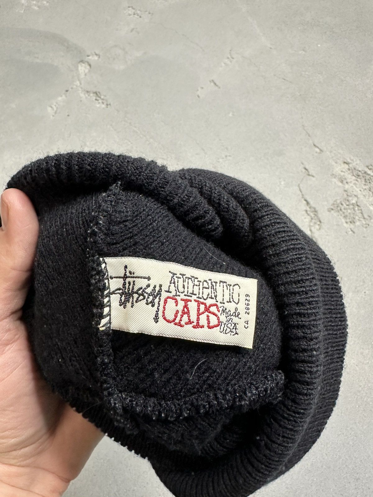 Stussy × Vintage Vintage STUSSY Streetwear Skateboard Style Baenie Hats Size ONE SIZE - 2 Thumbnail