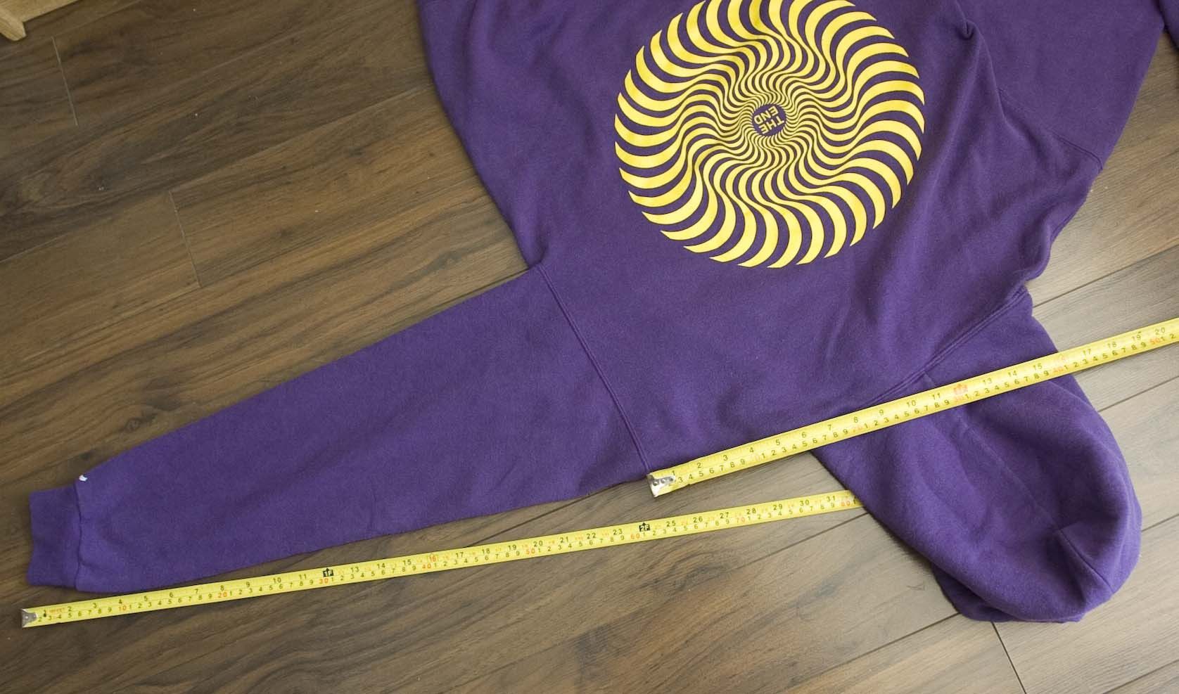 Spitfire Spitfire The End Hoodie Size M Purple Y2K Spiral Size US M / EU 48-50 / 2 - 7 Thumbnail