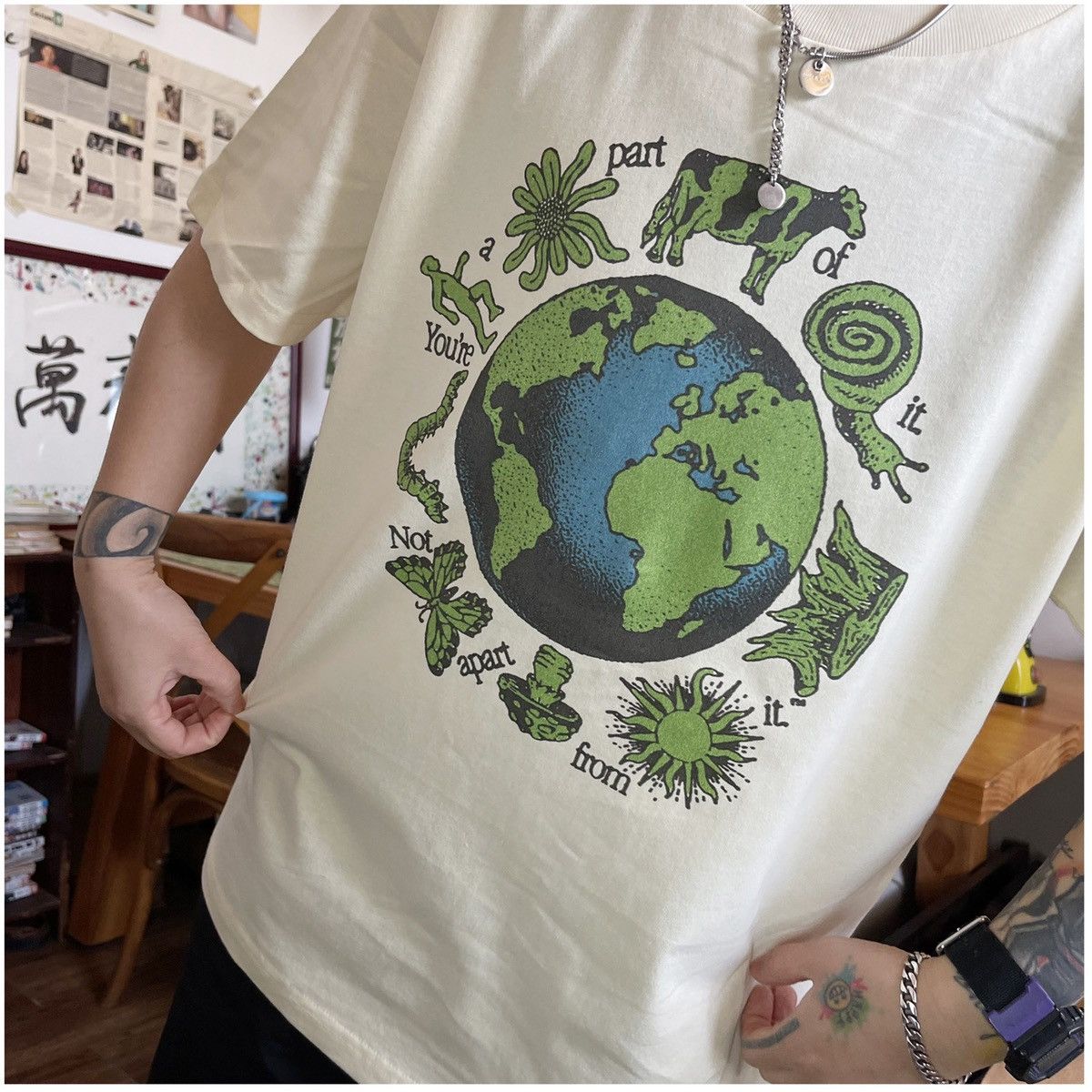 Designer × Japanese Brand Retro punk shirt Size US M / EU 48-50 / 2 - 2 Thumbnail