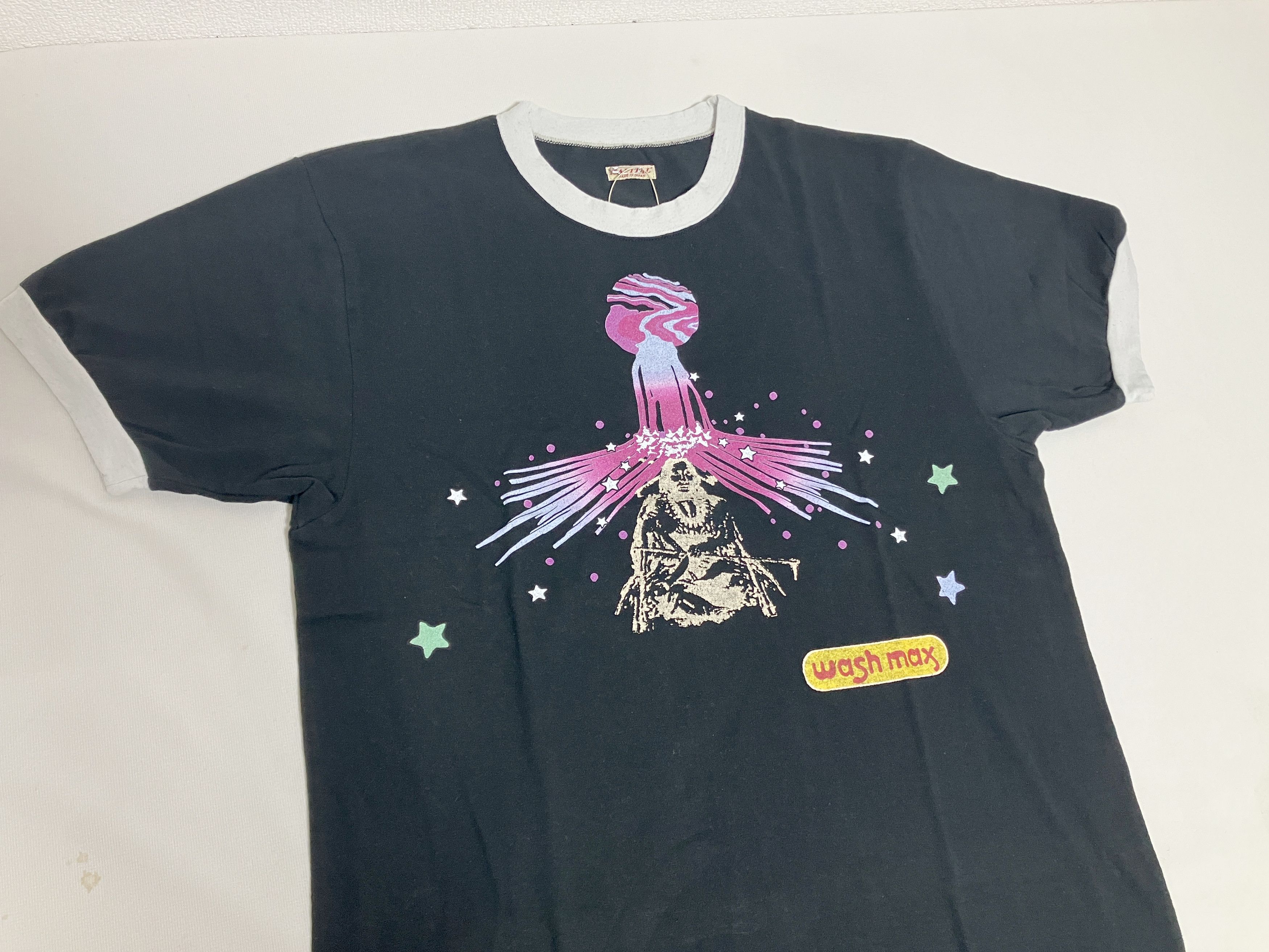 Kapital Kapital 20 Tenjiku Laundry Max Ringer t-shirt Tee black 2 Size US M / EU 48-50 / 2 - 2 Thumbnail