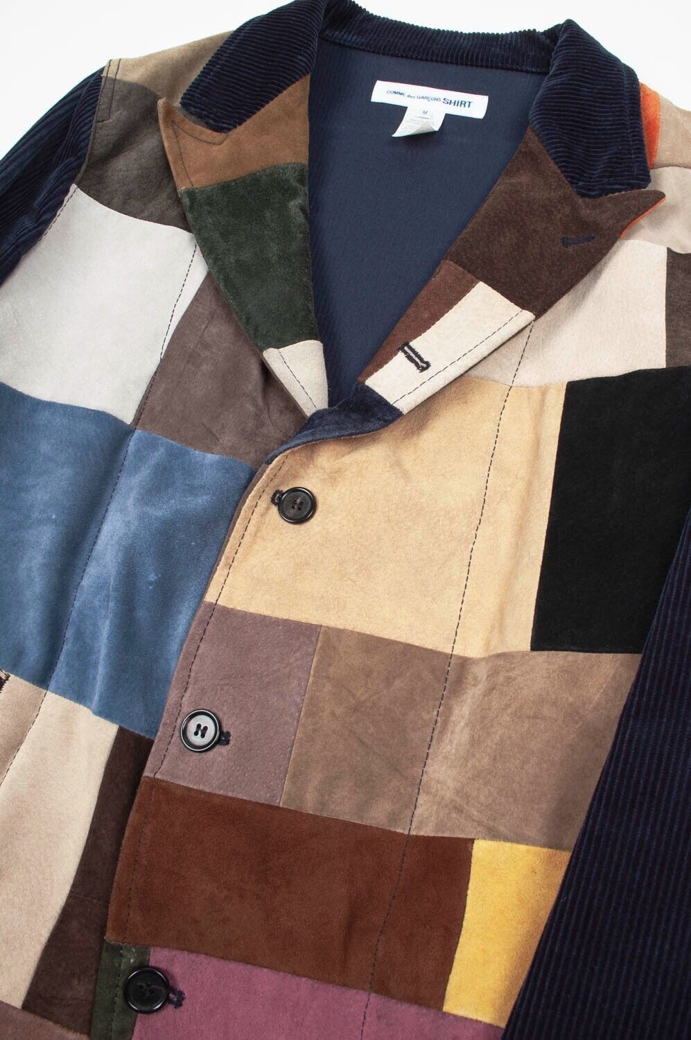 Comme des Garcons Comme des Garcons Men Jacket Leather Blazer Size M Size US M / EU 48-50 / 2 - 3 Thumbnail