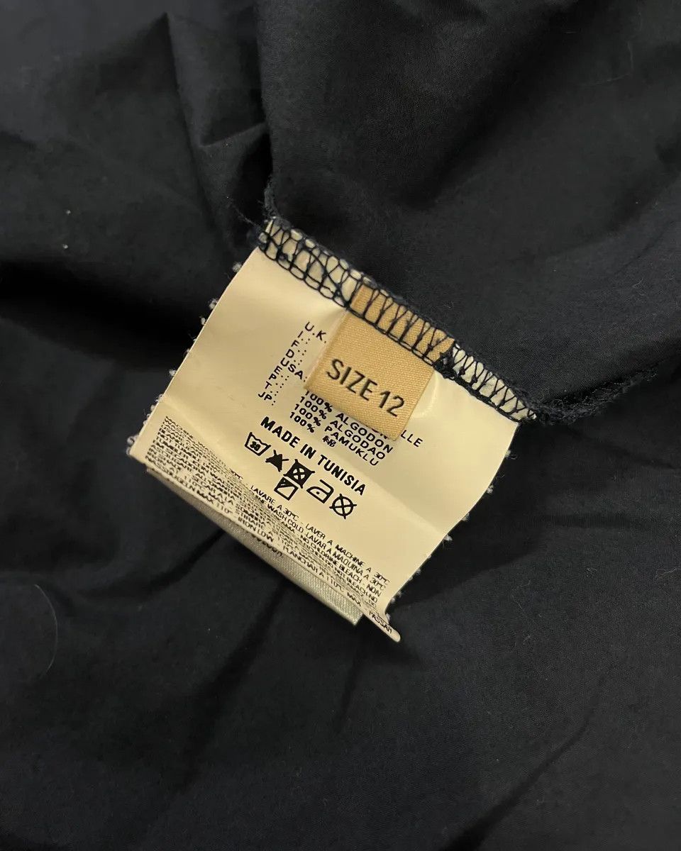 John Galliano 2010s Galliano UK Flag Print Navy Shirt Size XS / US 0-2 / IT 36-38 - 12 Thumbnail