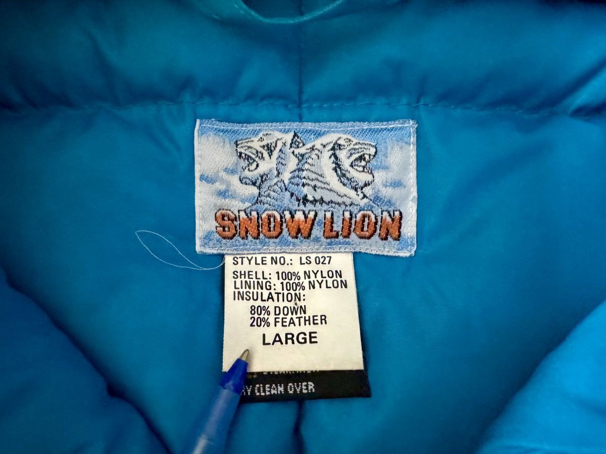 Vintage Snow Lion Gore Tex Vintage Down Jacket Size US L / EU 52-54 / 3 - 4 Thumbnail