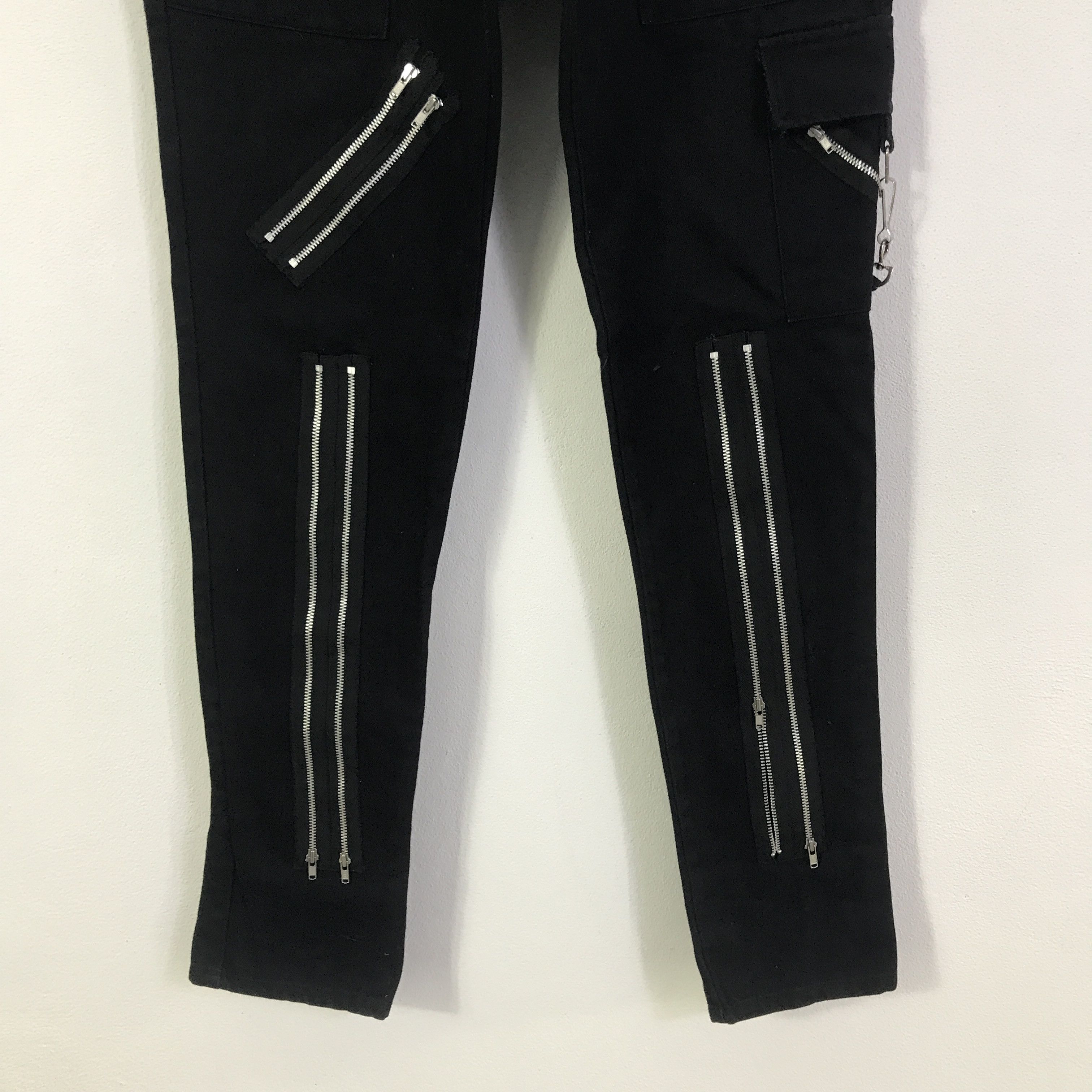Japanese Brand for your unholy life 666 Skinny design punk panstK130B15 Size US 32 / EU 48 - 3 Thumbnail