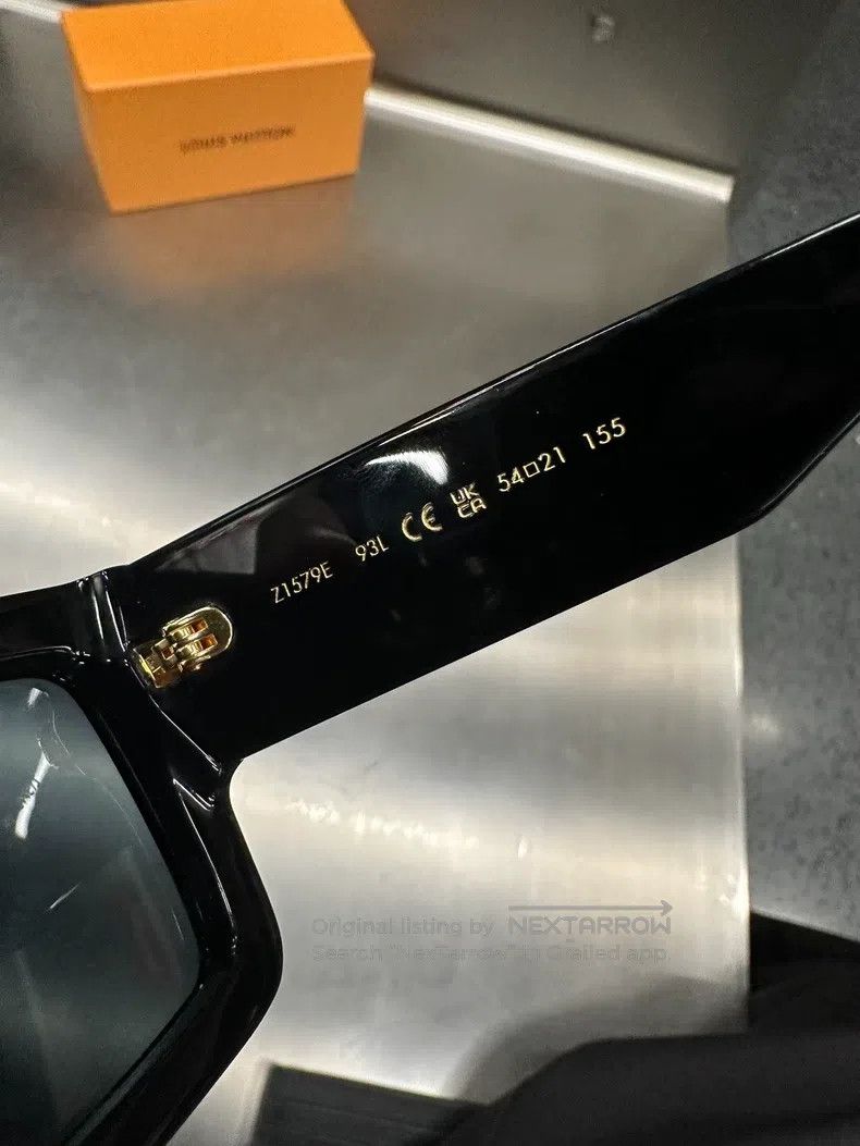 Louis Vuitton Louis Vuitton Square sunglasses with black plate frame Size ONE SIZE - 4 Thumbnail