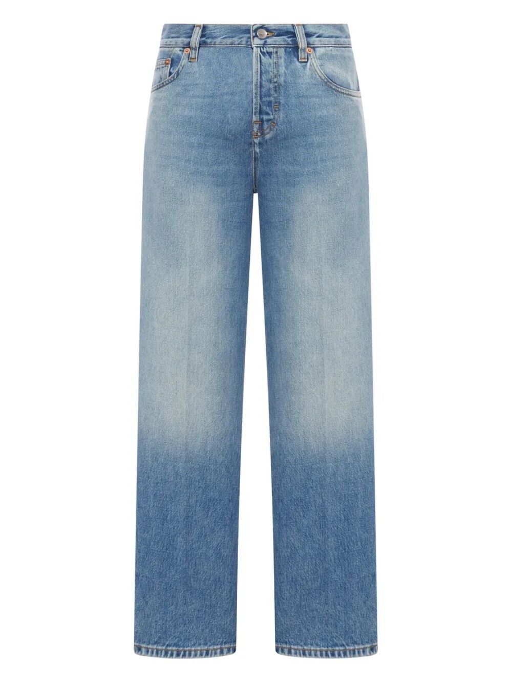 デニム・ジーパン Gucci Cotton Jeans With Gucci Rosso Ancora Naplak Tag Gucci Cotton jeans with Gucci Rosso Ancora naplak tag 27
