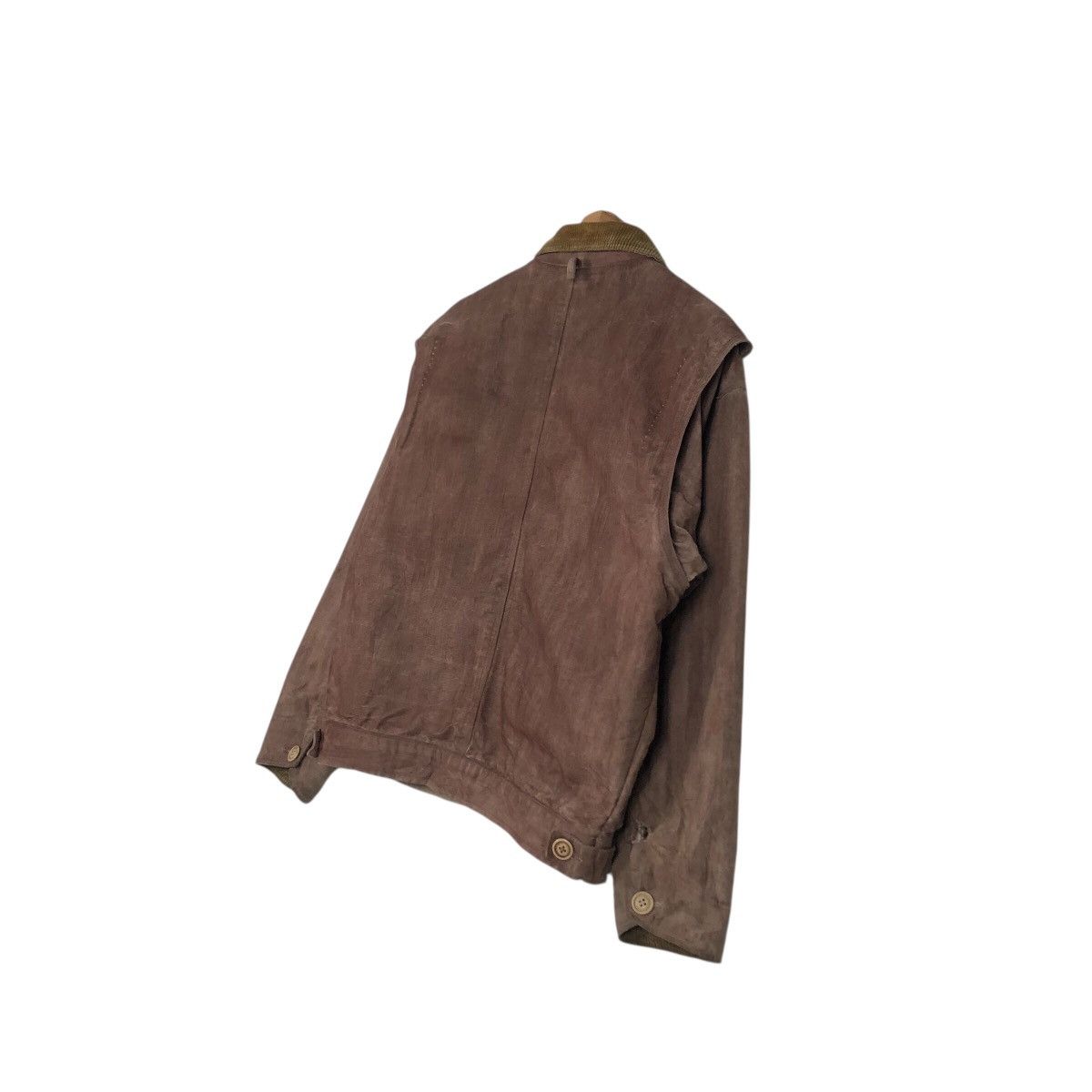 Japanese Brand 📌Vintage Leather Jacket Neo Blood Blanket Issey Miyake Size US M / EU 48-50 / 2 - 11 Thumbnail