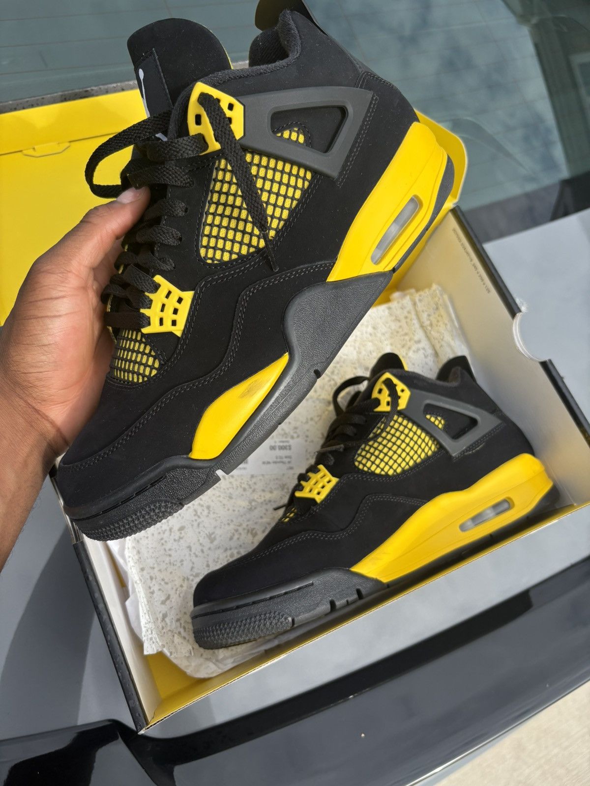 Jordan Brand Jordan 4 Retro Thunder (2023) Size US 10.5 / EU 43-44 - 10 Thumbnail