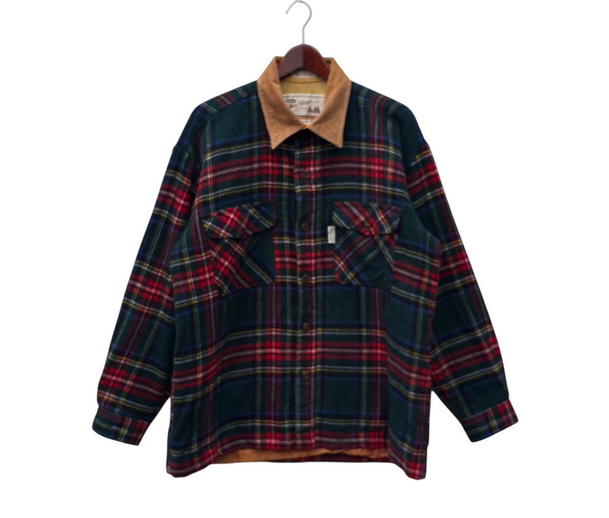Hunter Vintage Mac Hope Wool Tartan Hunting Jacket Size US L / EU 52-54 / 3 - 1 Thumbnail