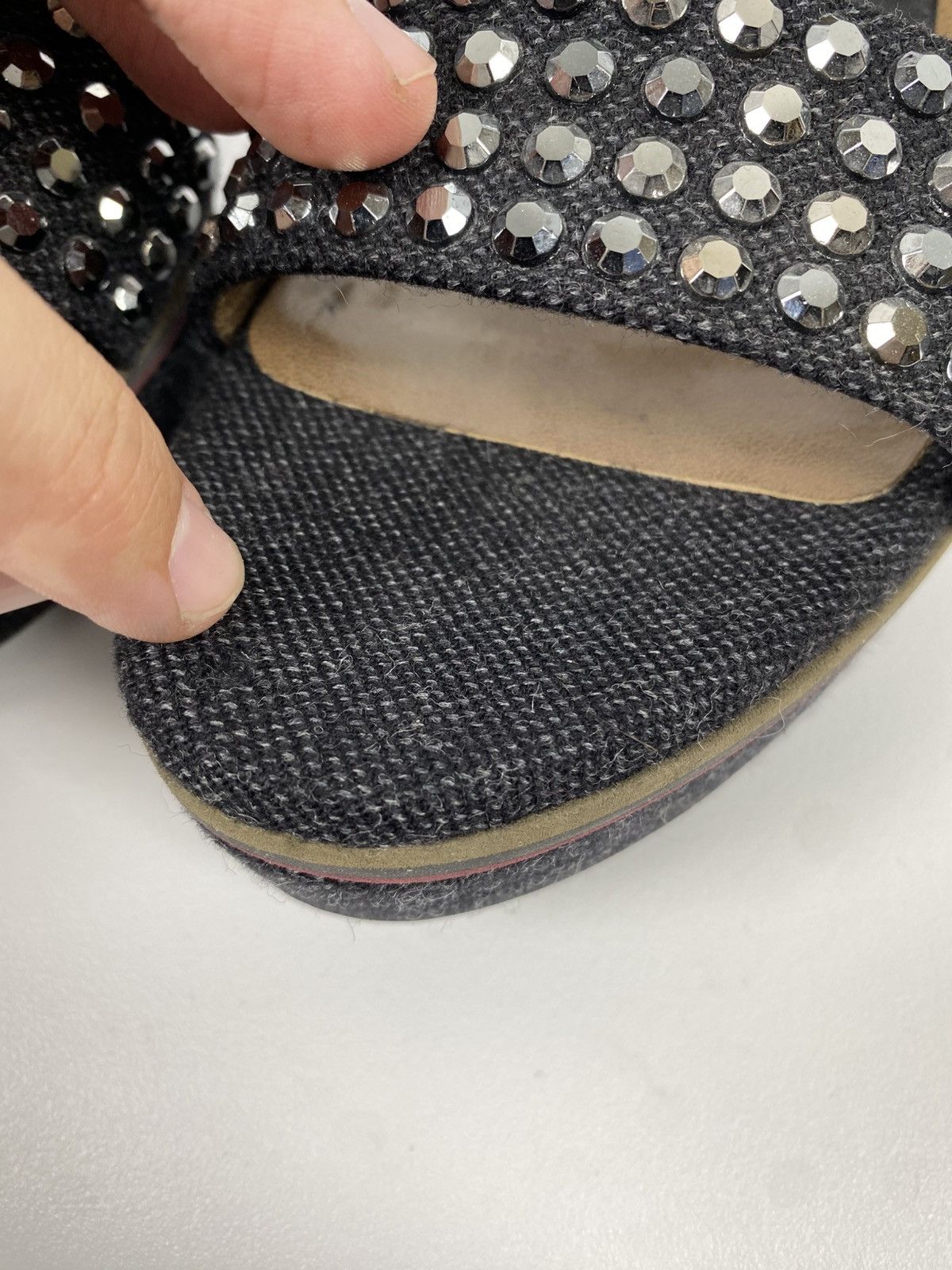 Marni Marni Studded Denim Ankle Strap Wedge Sandals size 39 Size US 9 / IT 39 - 6 Thumbnail