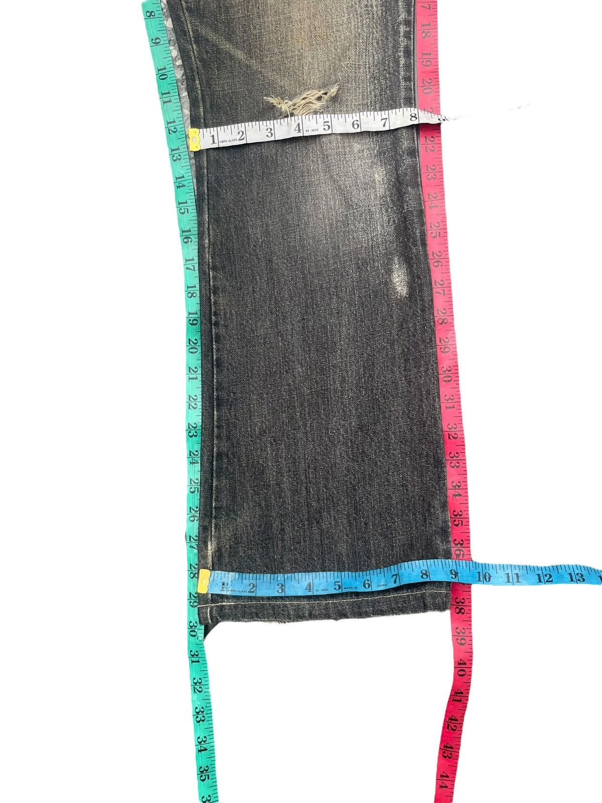 Designer × L7 Real Hip L7 Real Hip Flare Distresed Denim Size US 34 / EU 50 - 10 Thumbnail