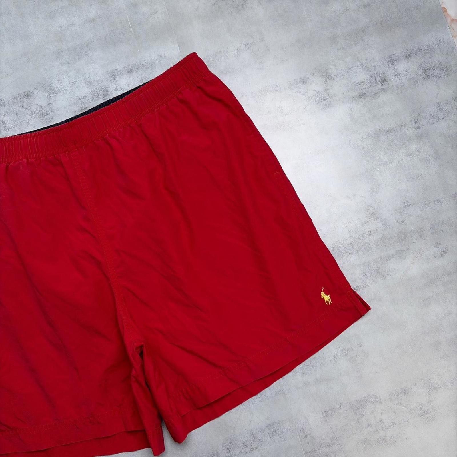 Other Vintage Red Polo Sport Surf Board Shorts Size US 34 / EU 50 - 2 Thumbnail