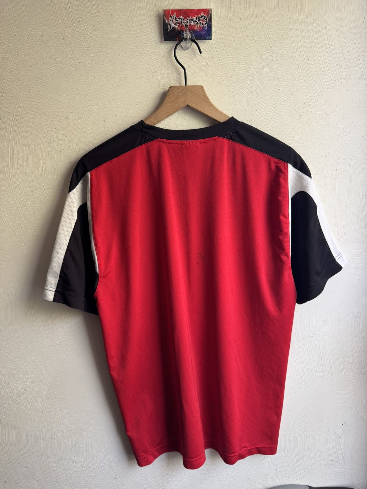 Vintage Rare Vintage Tee Nike Dri Fit Swoosh Drill Y2K Jersey Size US XXL / EU 58 / 5 - 6 Thumbnail