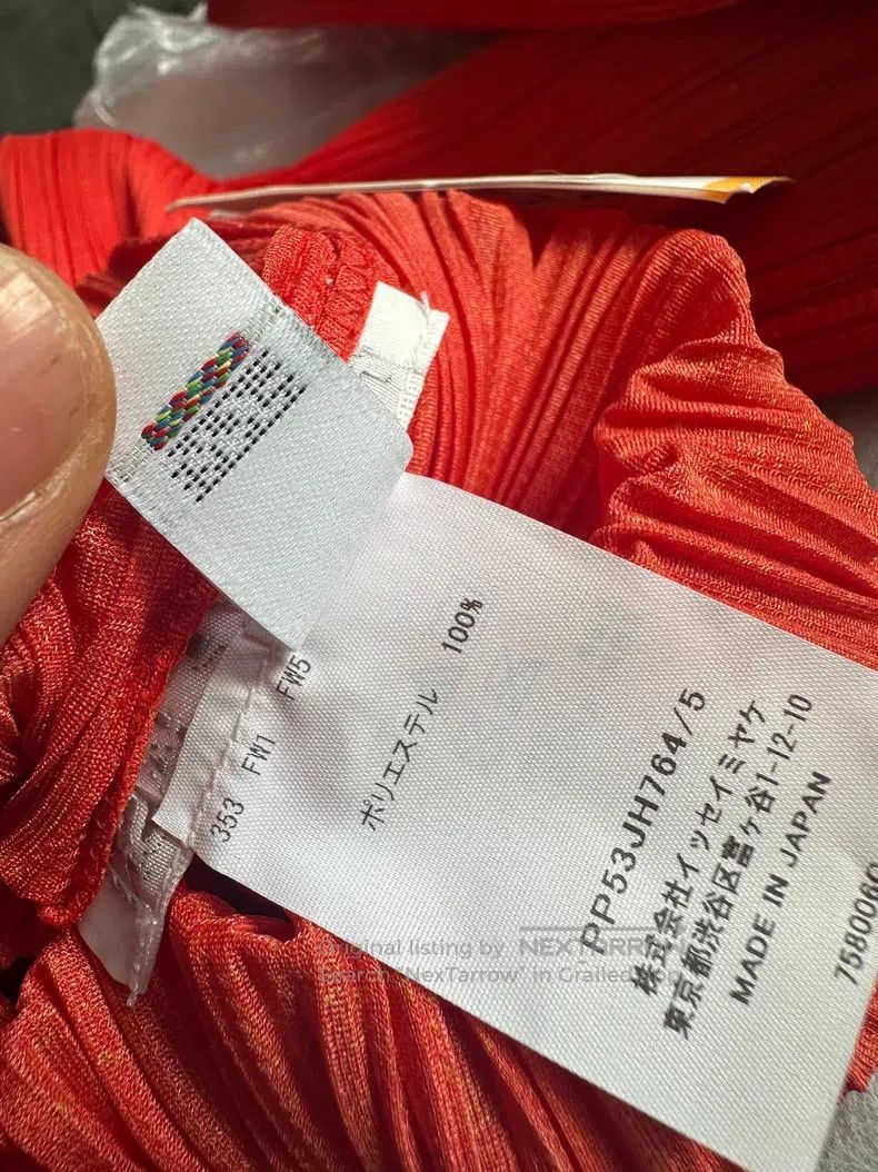 Issey Miyake Issey Miyake Red Dress Size XXL / US 16-18 / IT 52-54 - 8 Thumbnail