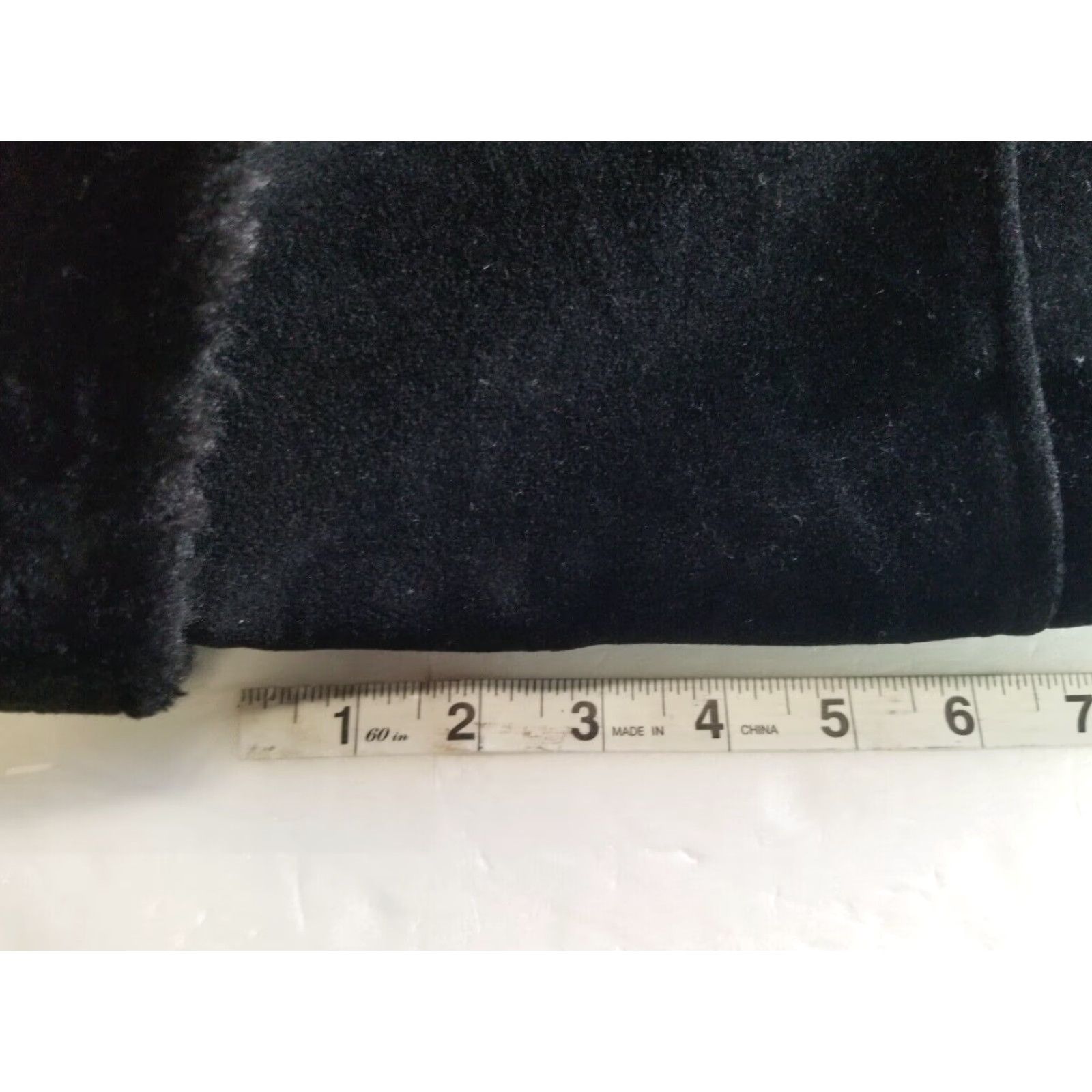 Velvet VINTAGE Gemini Coat Belted Velvet Black Fox Fur Collar Long XL Womens Overcoat Size XL / US 12-14 / IT 48-50 - 5 Thumbnail