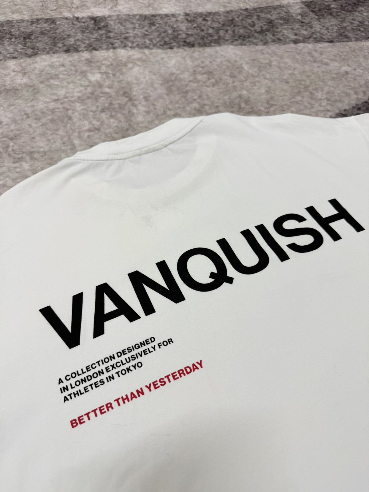 Vanquish Vanquish Better Than Yesterday Big Logo T Shirt Size US XL / EU 56 / 4 - 7 Thumbnail