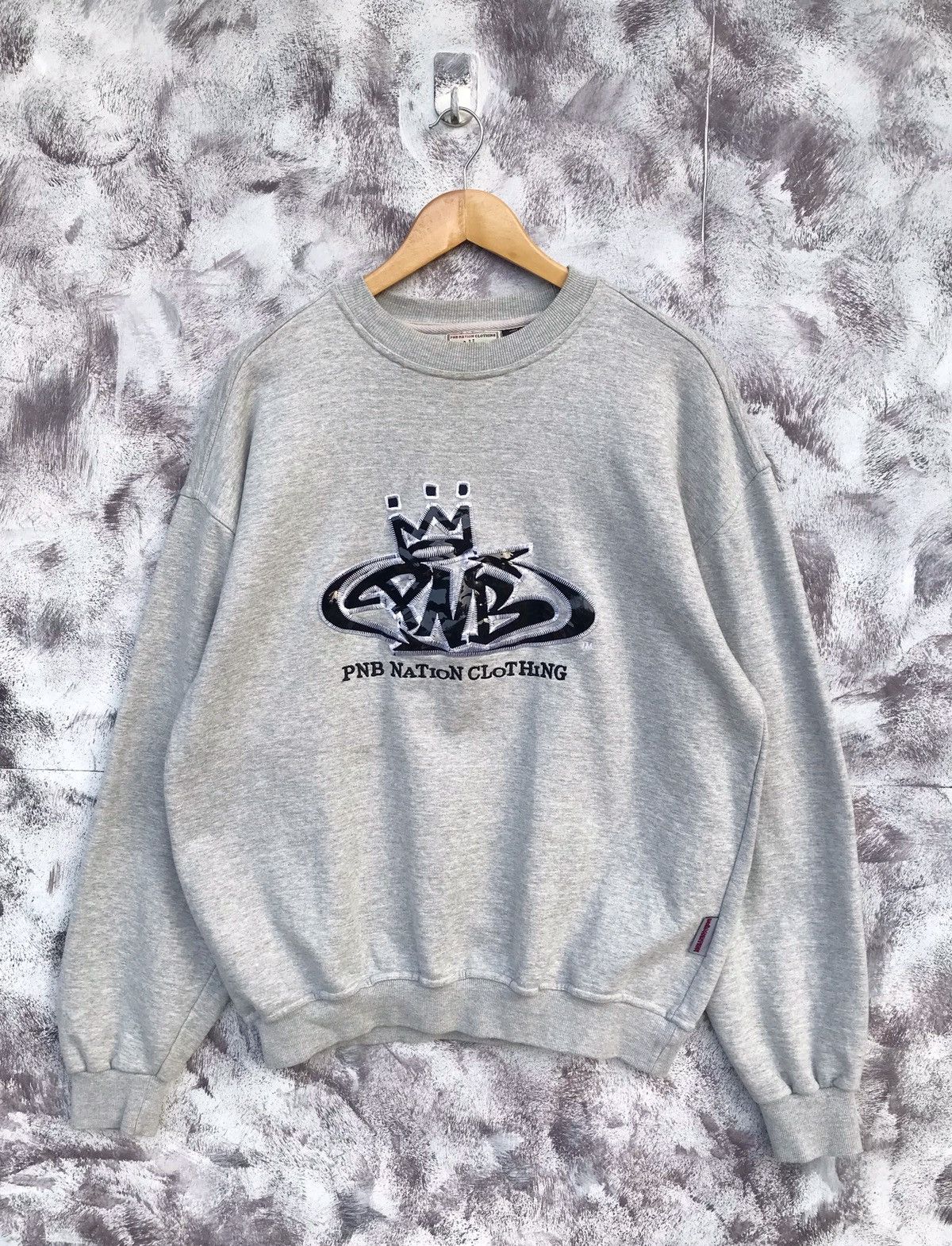 Other PNB Nation logo crewneck sweatshirt Size US L / EU 52-54 / 3 - 1 Thumbnail