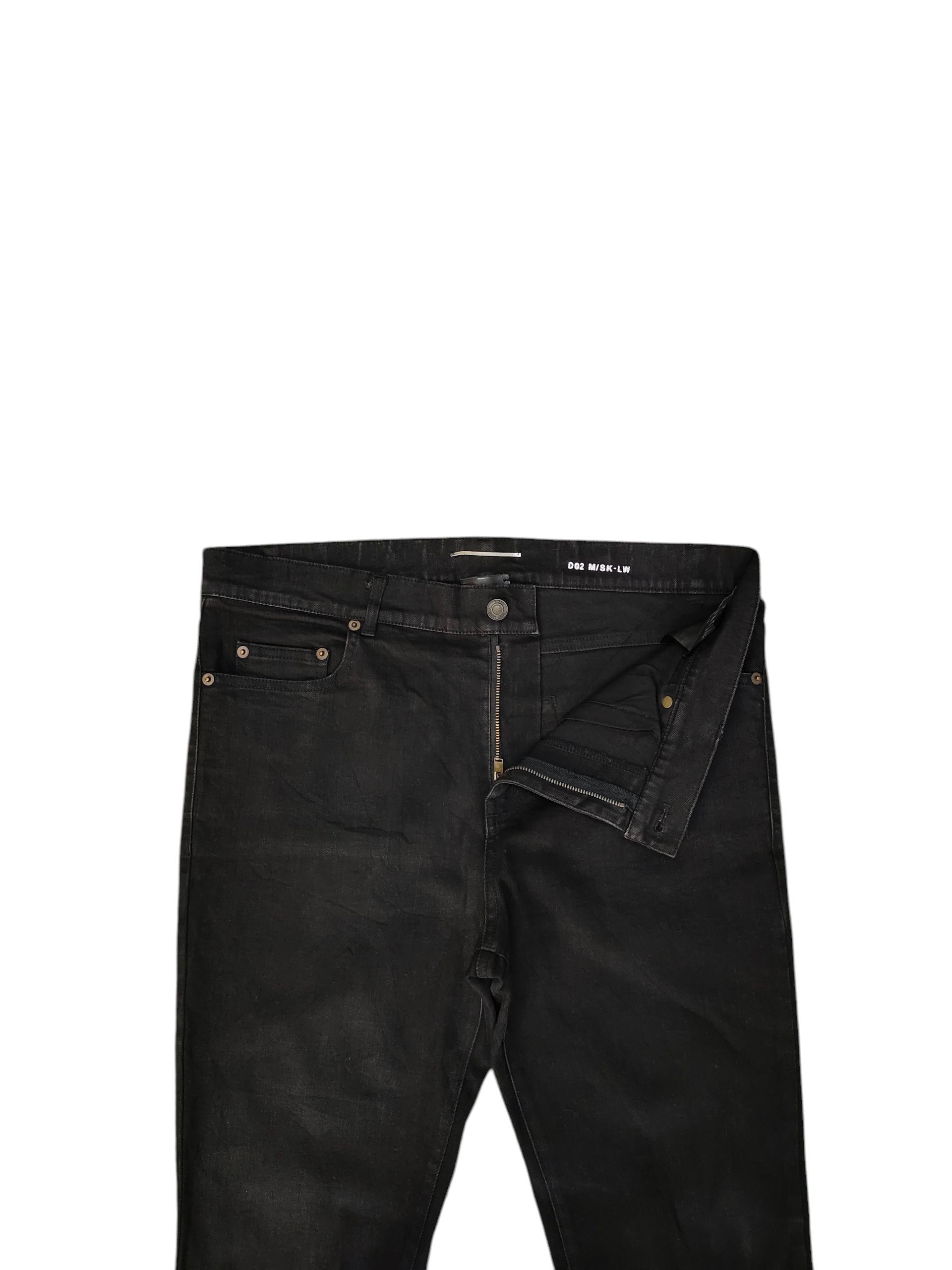 Saint Laurent Paris Saint Laurent Paris Distress Knee Skinny Jeans D02 M/SK-LW Size US 34 / EU 50 - 8 Thumbnail
