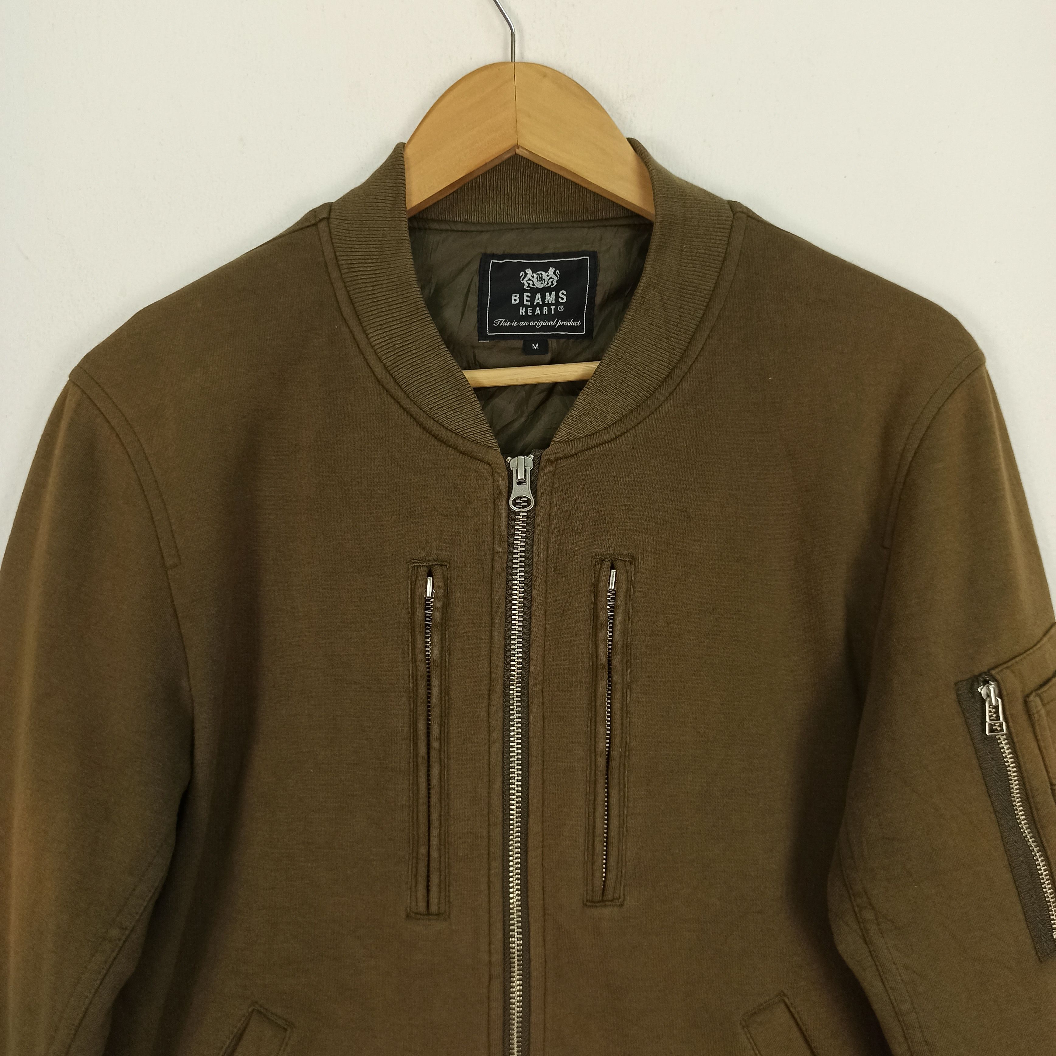 Beams Japan RARE BEAMS HEART BOMBERS JACKET Size US M / EU 48-50 / 2 - 3 Thumbnail